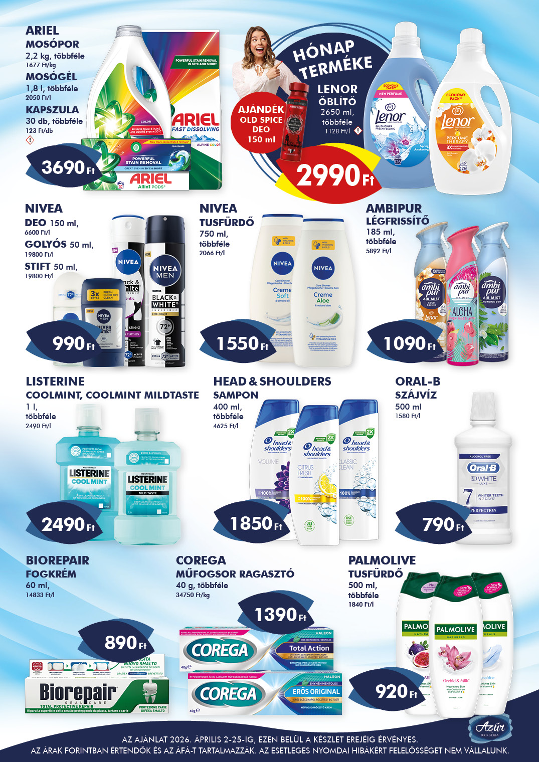 azur - Azúr akciós újság, érvényes 2026.04.02. - 2026.04.25. - page: 5