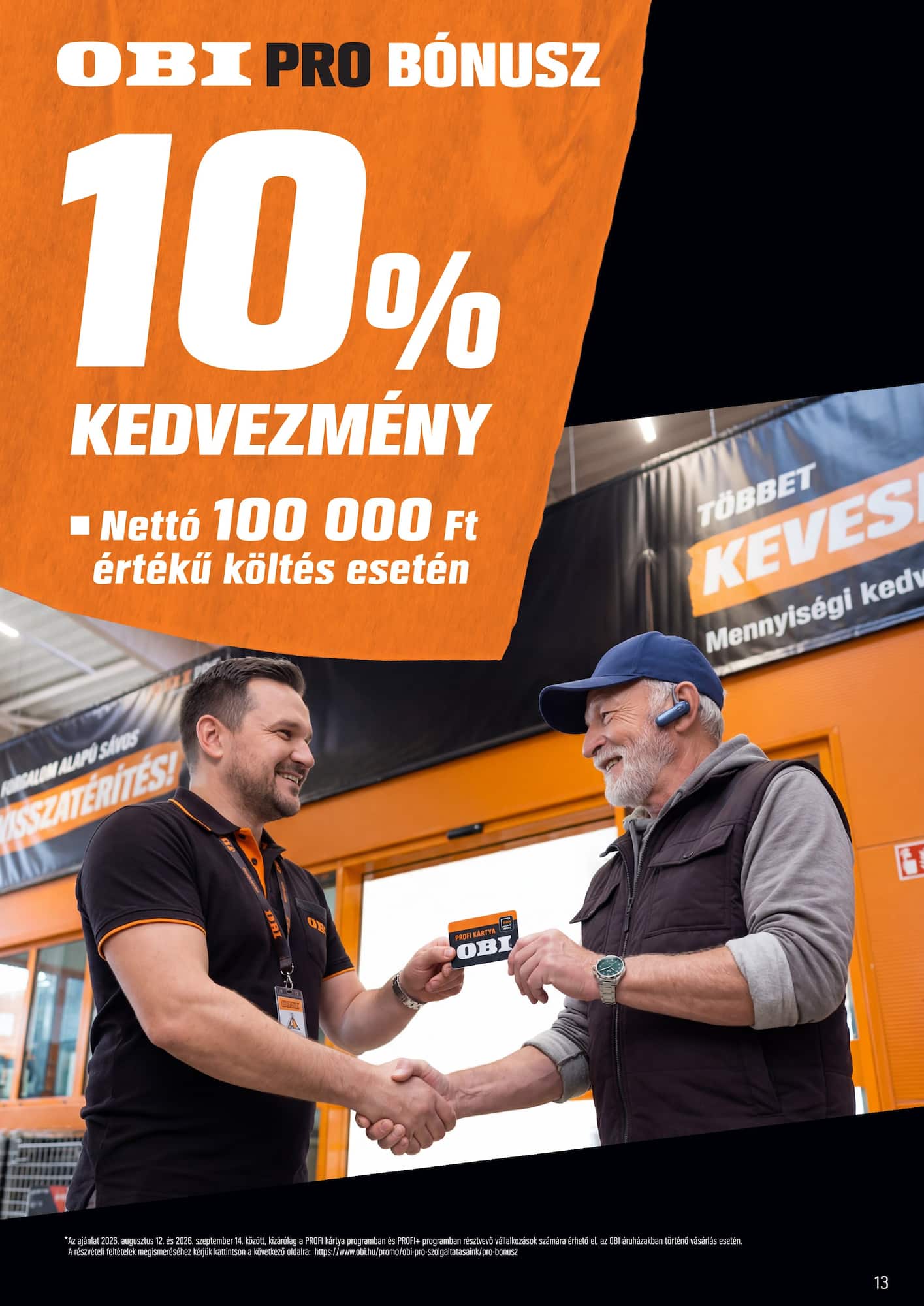 obi - Aktuális OBI szórólap érvényes keddtől 2026.09.01.-től vasárnaptól 2026.09.27.-ig - page: 13
