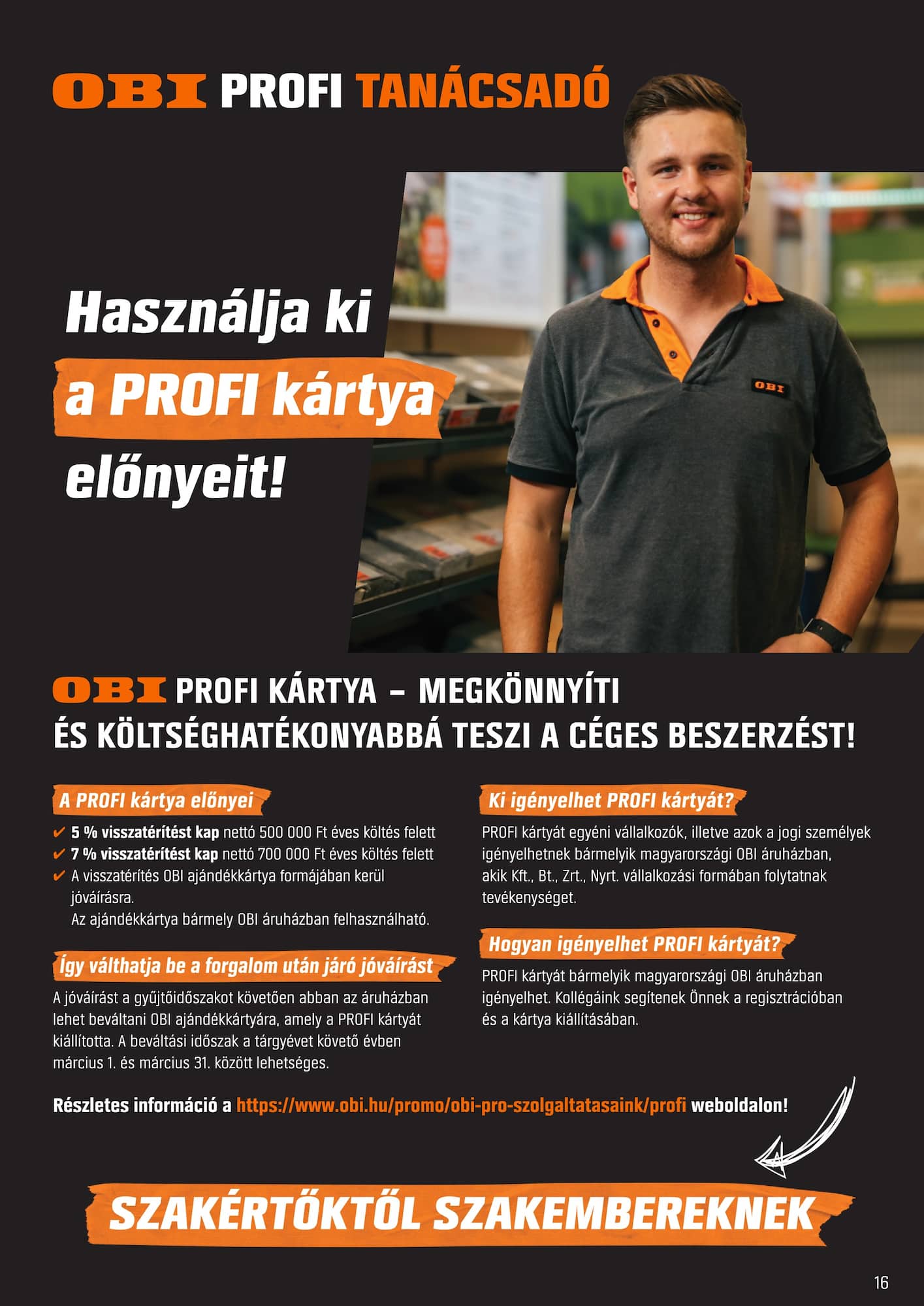 obi - Aktuális OBI szórólap érvényes keddtől 2026.09.29.-től hétfőtől 2026.11.02.-ig - page: 16