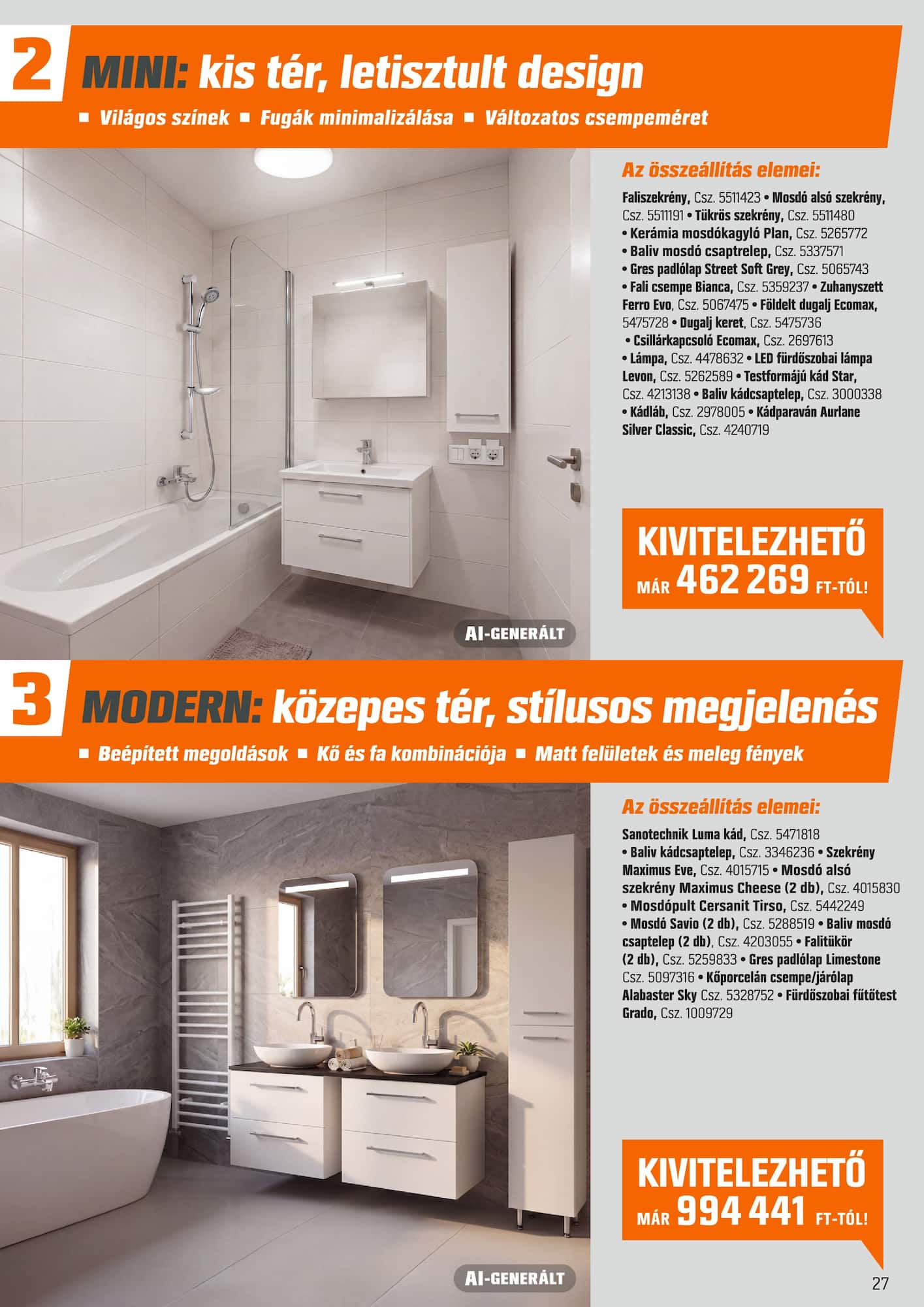 obi - Aktuális OBI szórólap érvényes keddtől 2026.09.29.-től hétfőtől 2026.11.02.-ig - page: 27