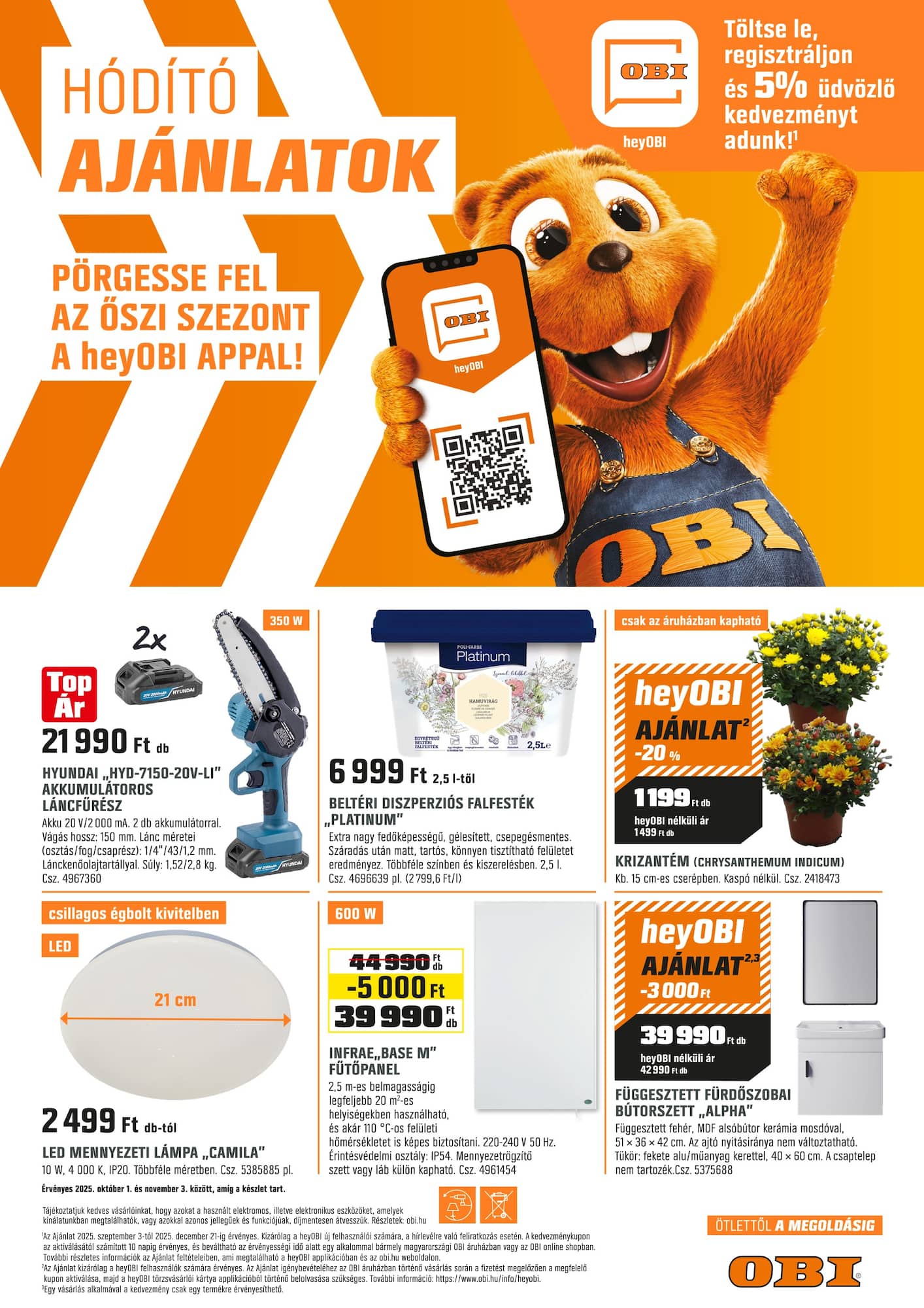obi - OBI akciós újság, érvényes 10.01. - 11.03. - page: 1