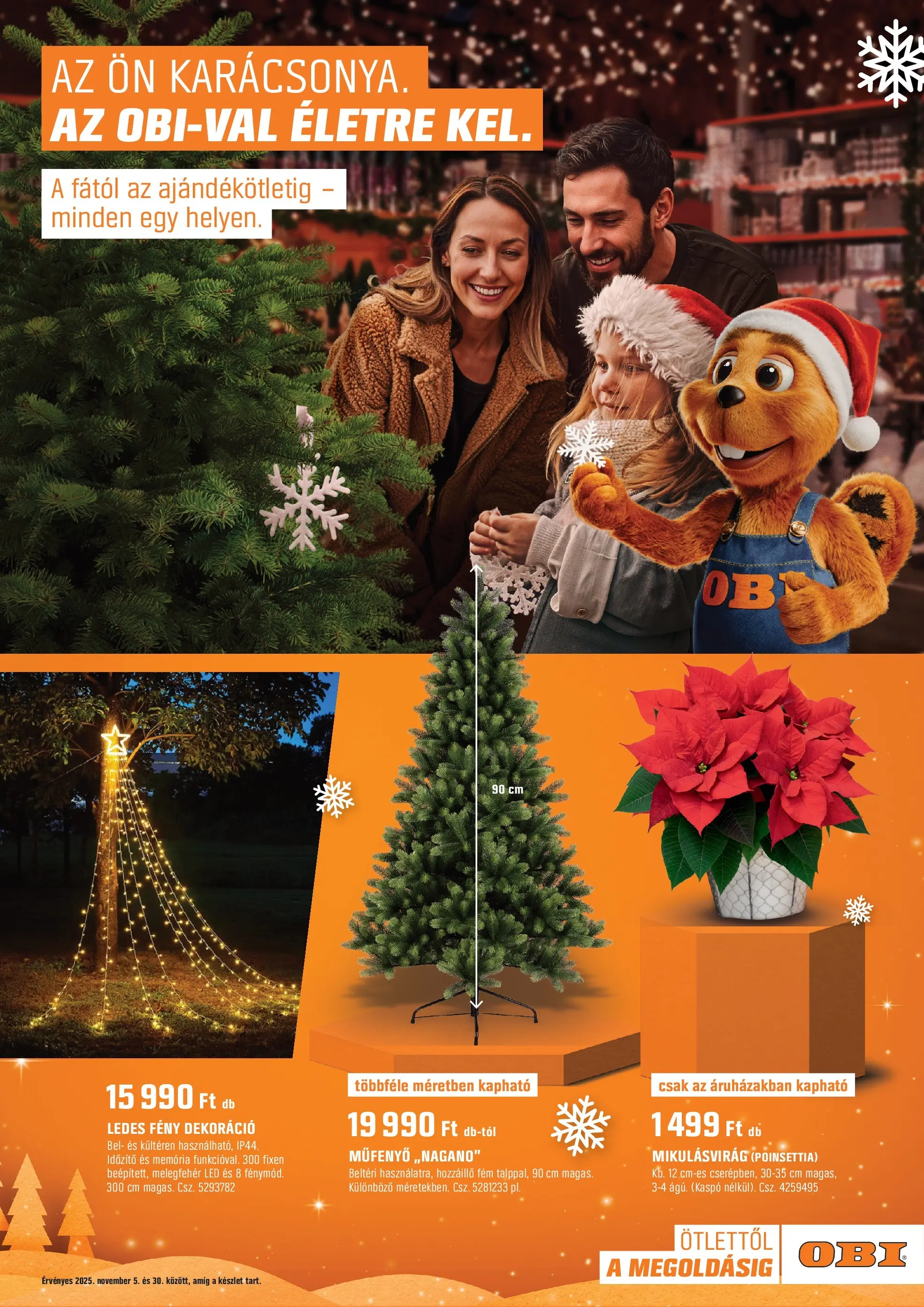 obi - OBI akciós újság, érvényes 11.05. - 11.30.