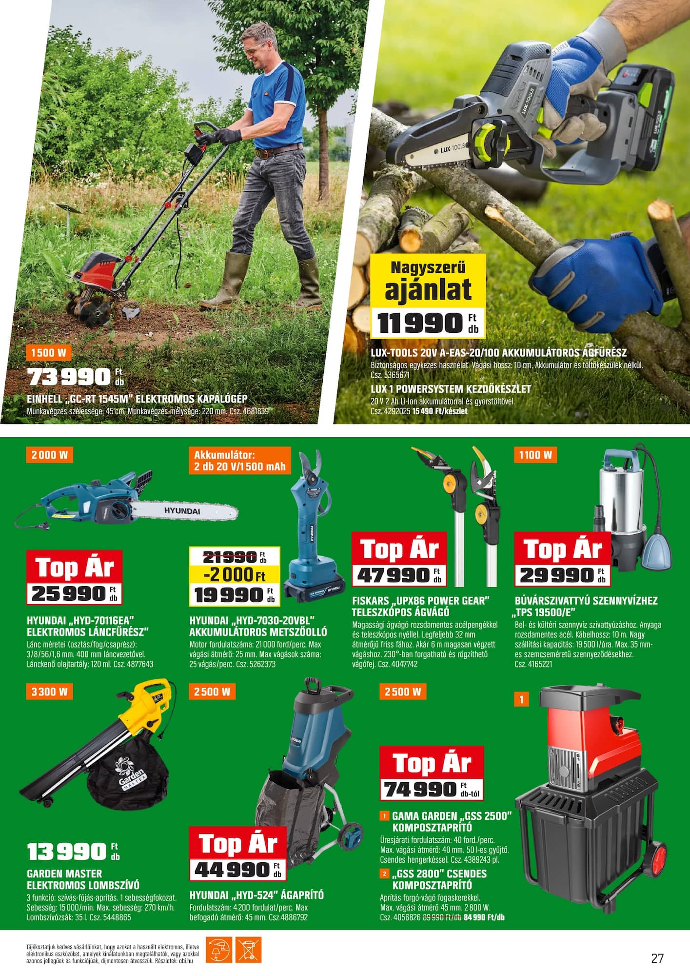 obi - OBI akciós újság, érvényes 2026.02.03. - 2026.03.01. - page: 27