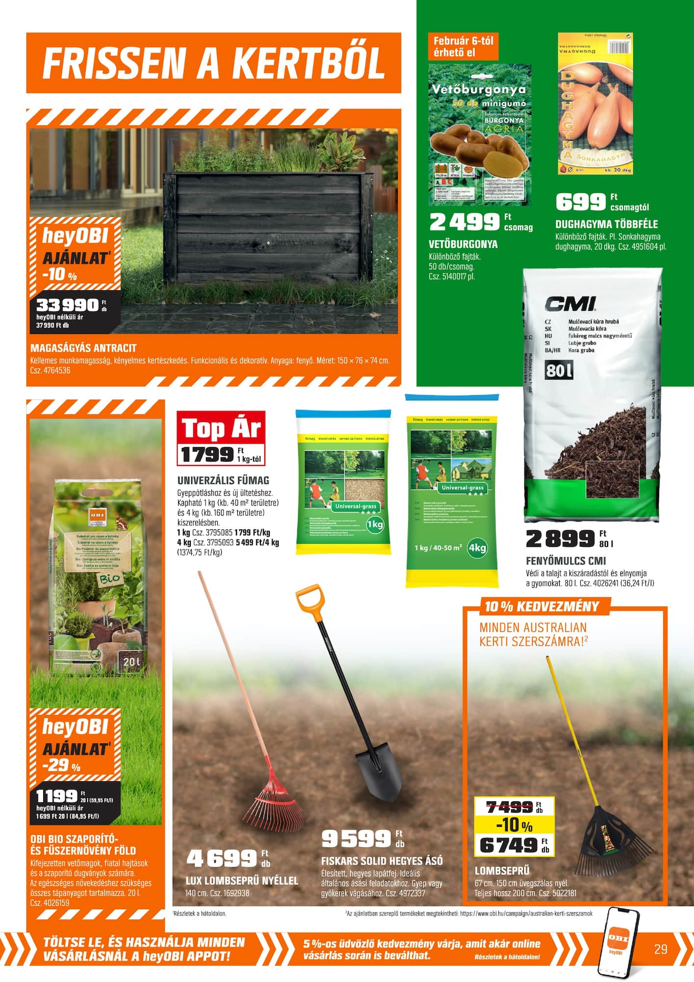 obi - OBI akciós újság, érvényes 2026.02.03. - 2026.03.01. - page: 29