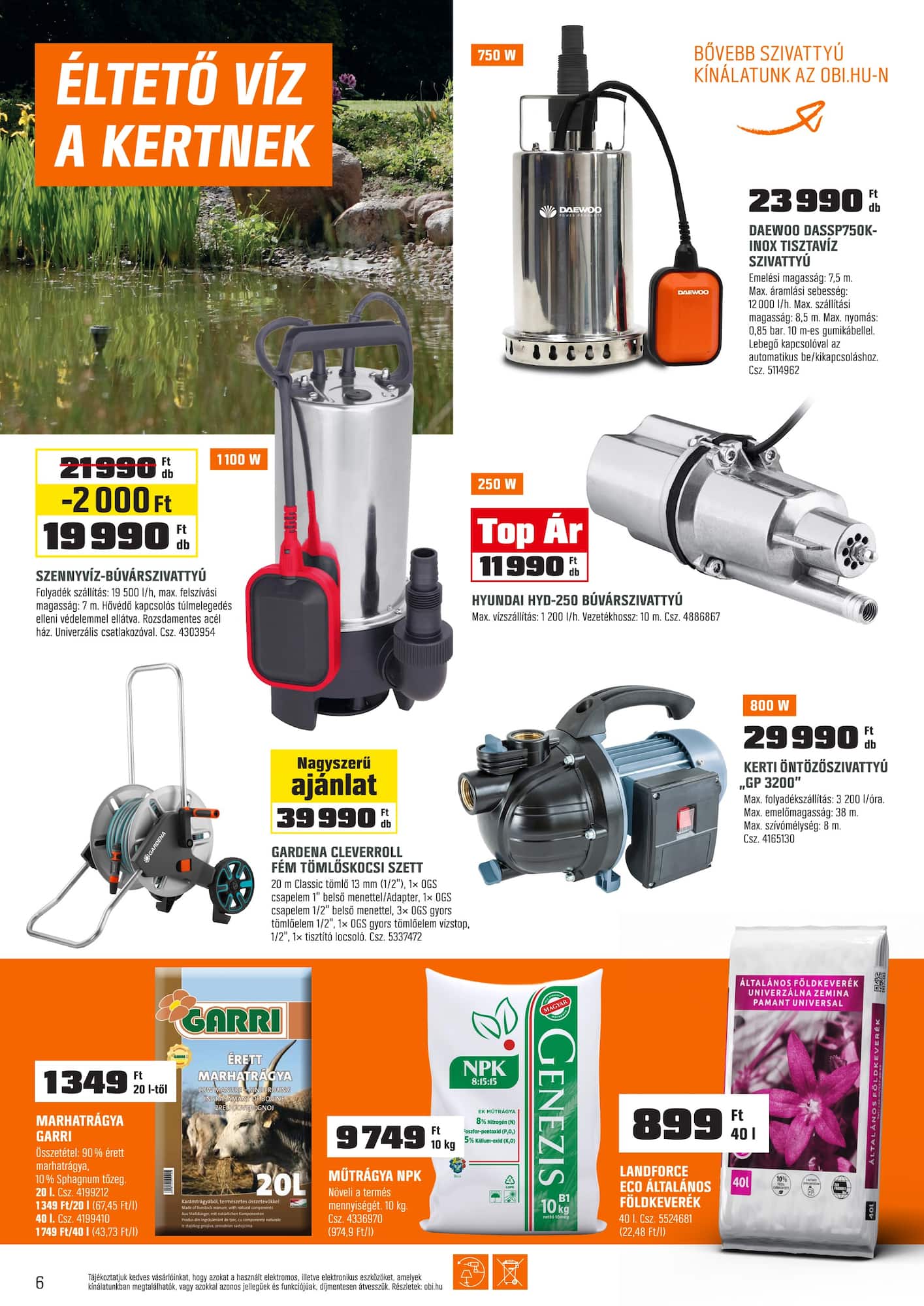 obi - OBI akciós újság, érvényes 2026.03.03. - 2026.03.29. - page: 6