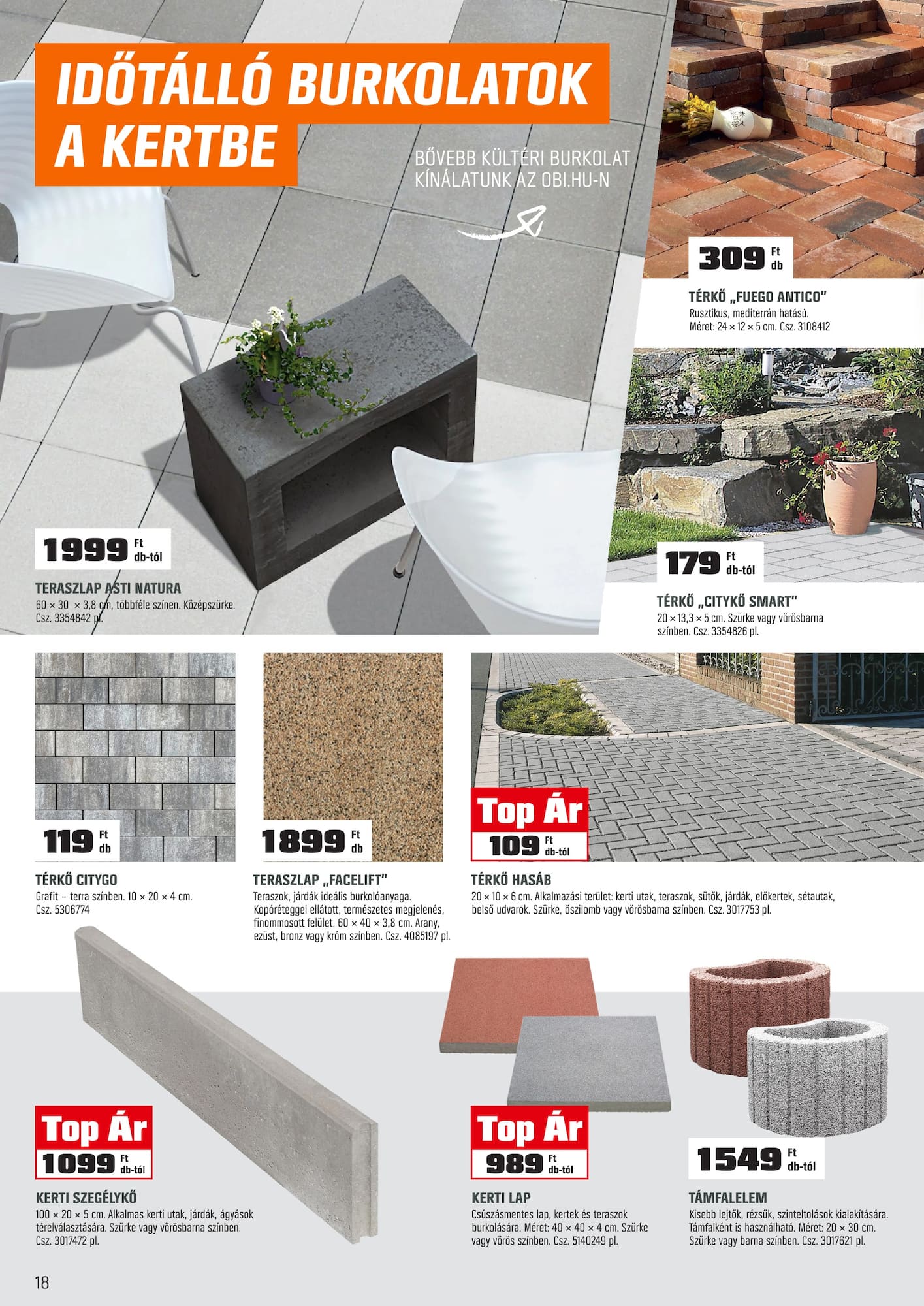 obi - OBI akciós újság, érvényes 2026.03.03. - 2026.03.29. - page: 18