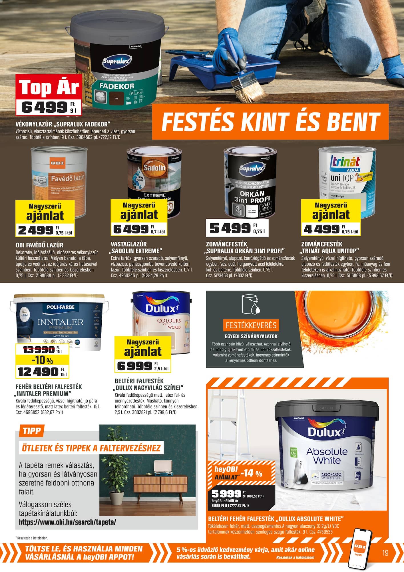 obi - OBI akciós újság, érvényes 2026.03.03. - 2026.03.29. - page: 19