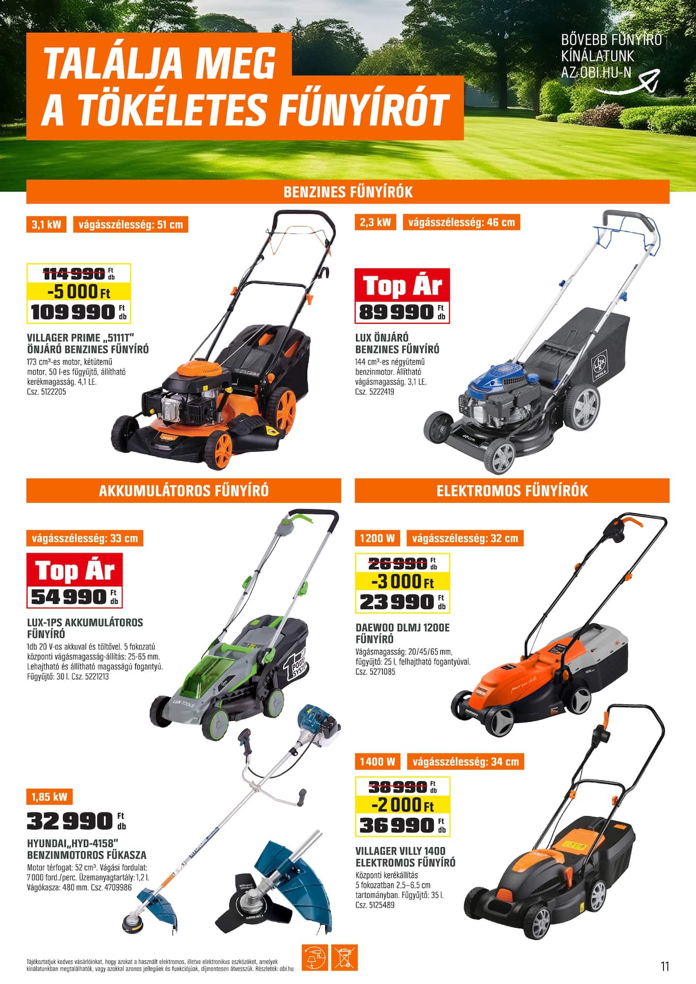 obi - OBI akciós újság, érvényes 2026.03.03. - 2026.03.29. - page: 11