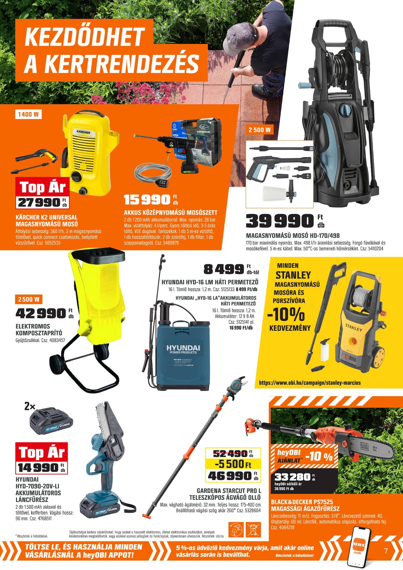 obi - OBI akciós újság, érvényes 2026.03.03. - 2026.03.29. - page: 7