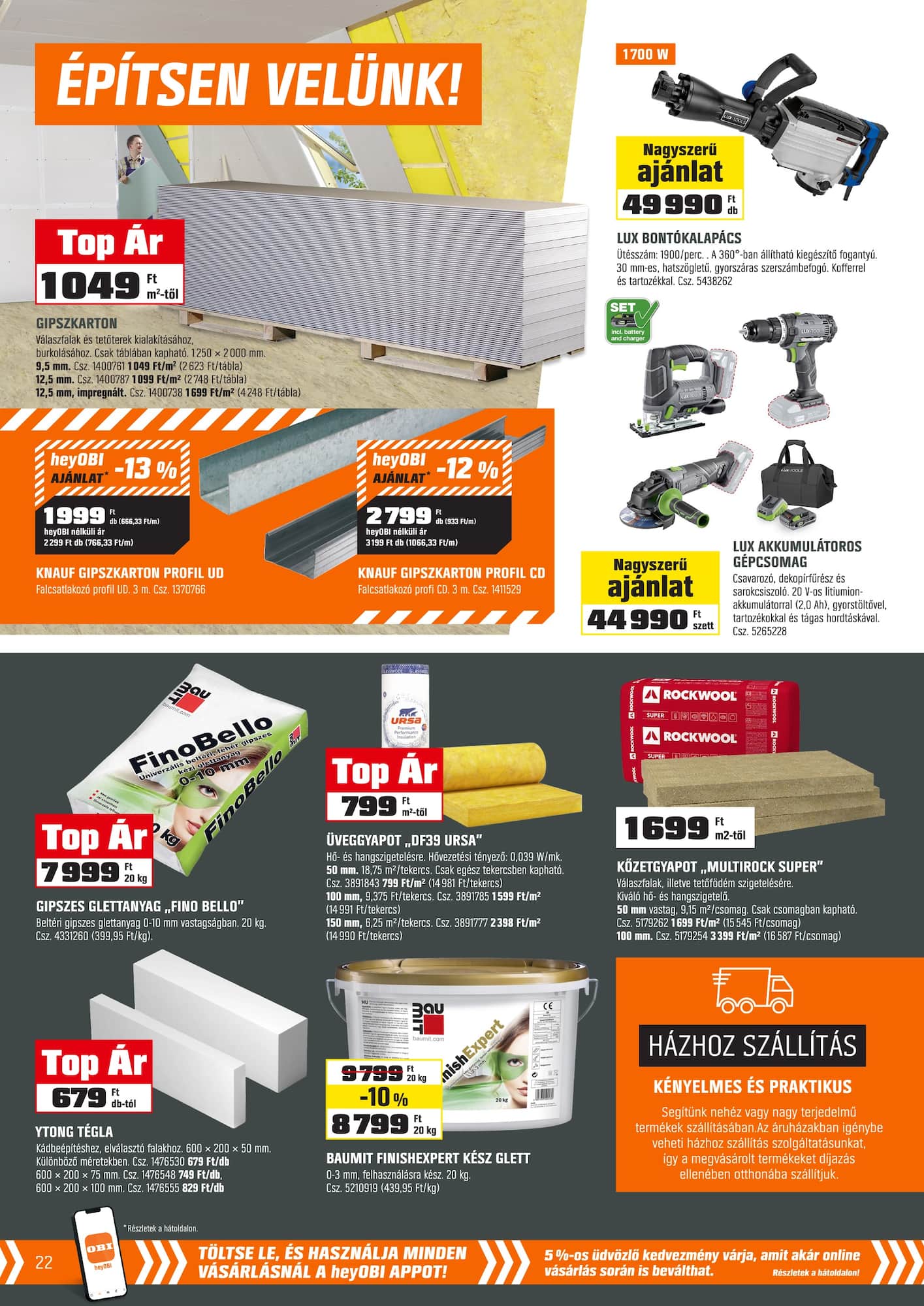 obi - OBI akciós újság, érvényes 2026.03.03. - 2026.03.29. - page: 22