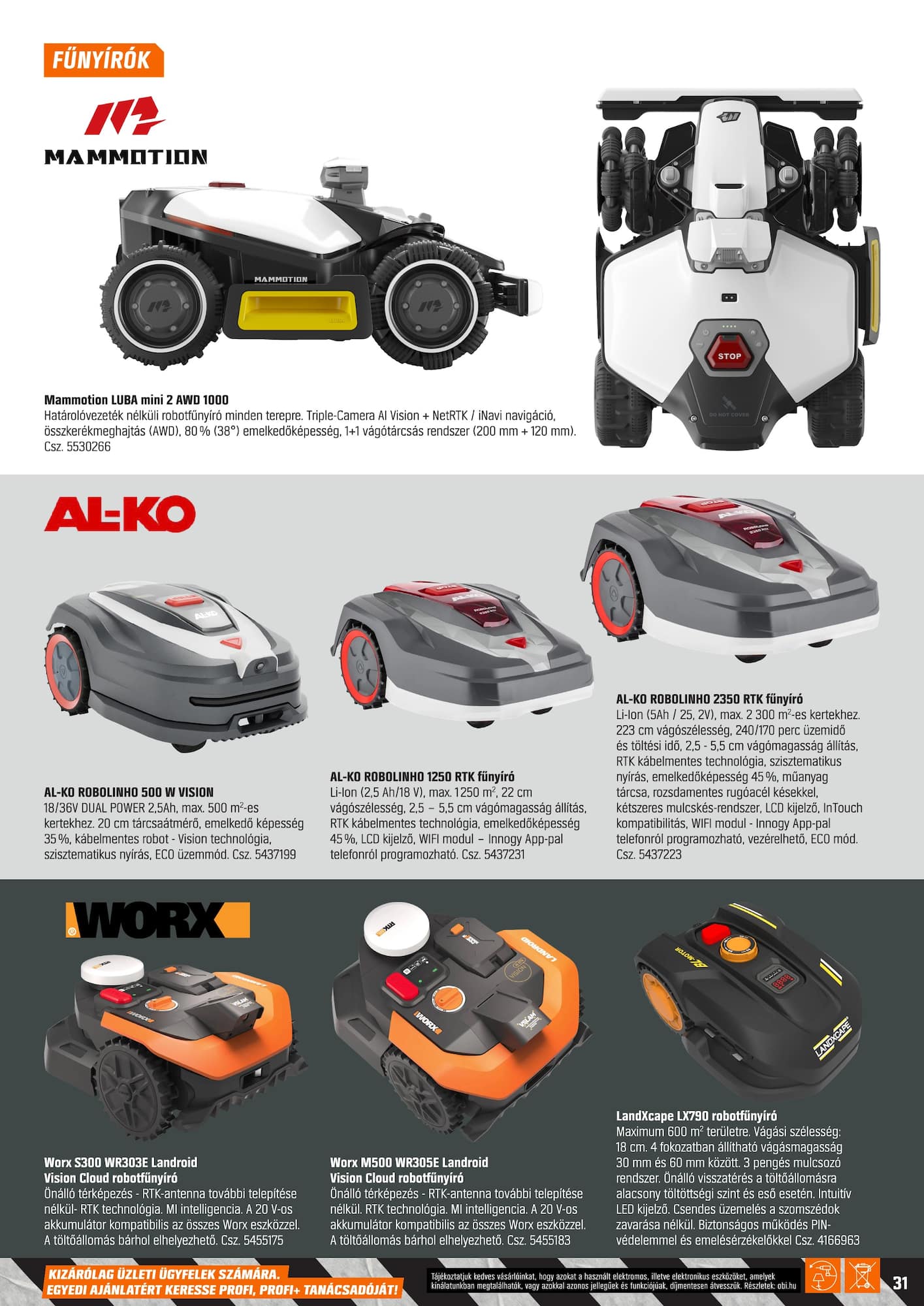 obi - OBI Pro akciós újság, érvényes 2026.03.17. - 2026.06.21. - page: 31