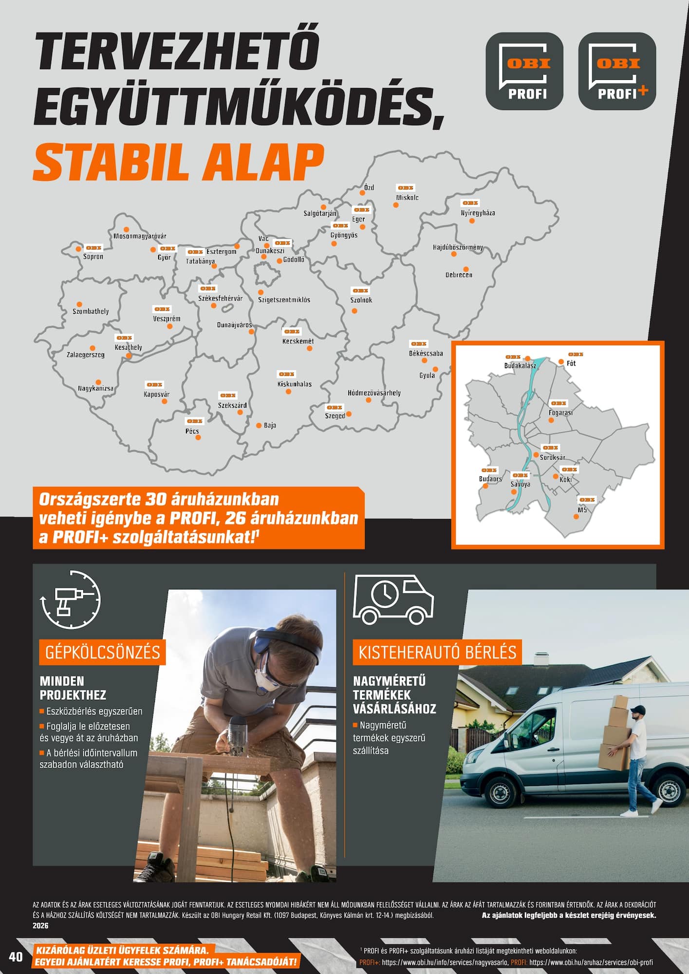 obi - OBI Pro akciós újság, érvényes 2026.03.17. - 2026.06.21. - page: 40