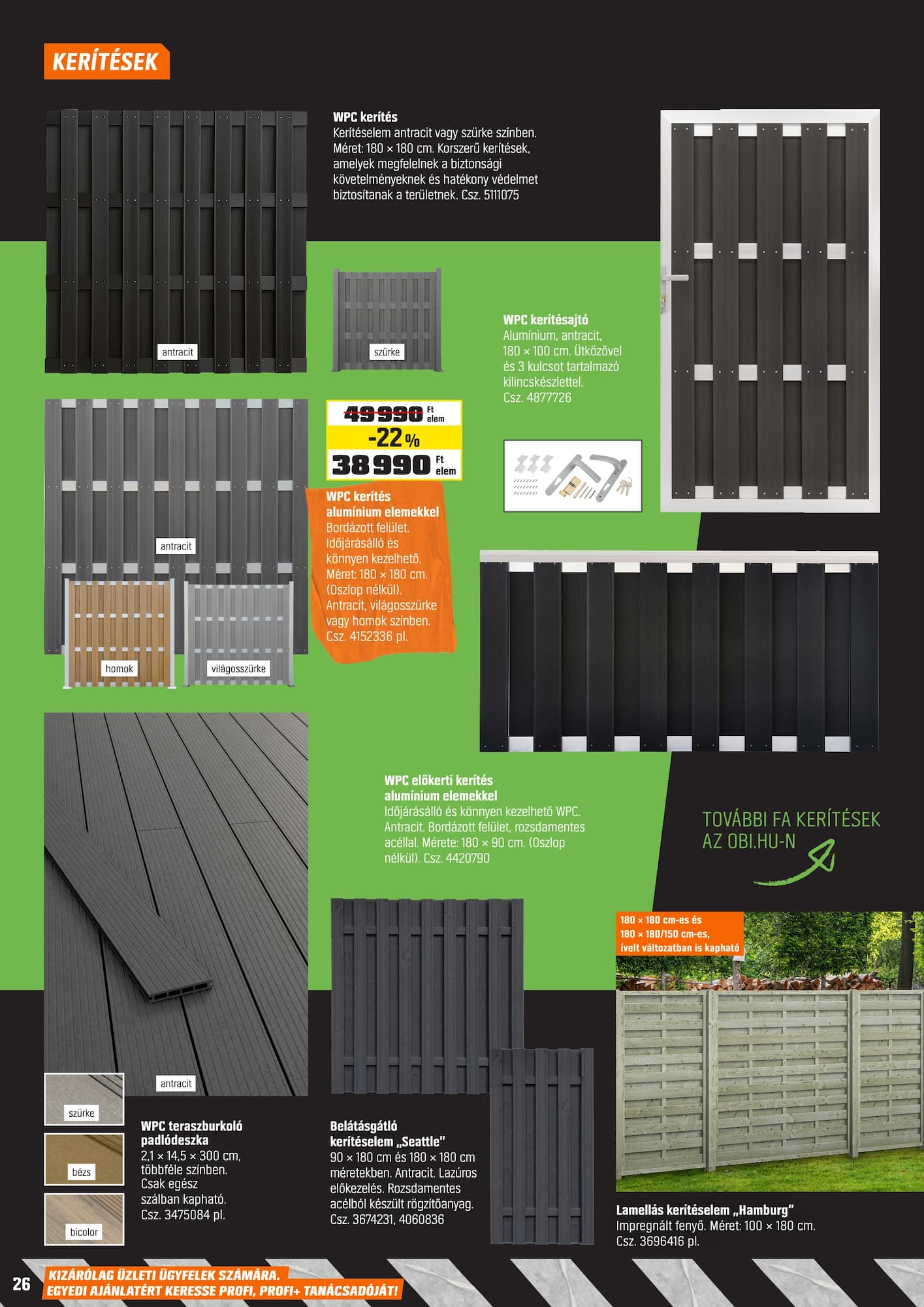 obi - OBI Pro akciós újság, érvényes 2026.03.17. - 2026.06.21. - page: 26