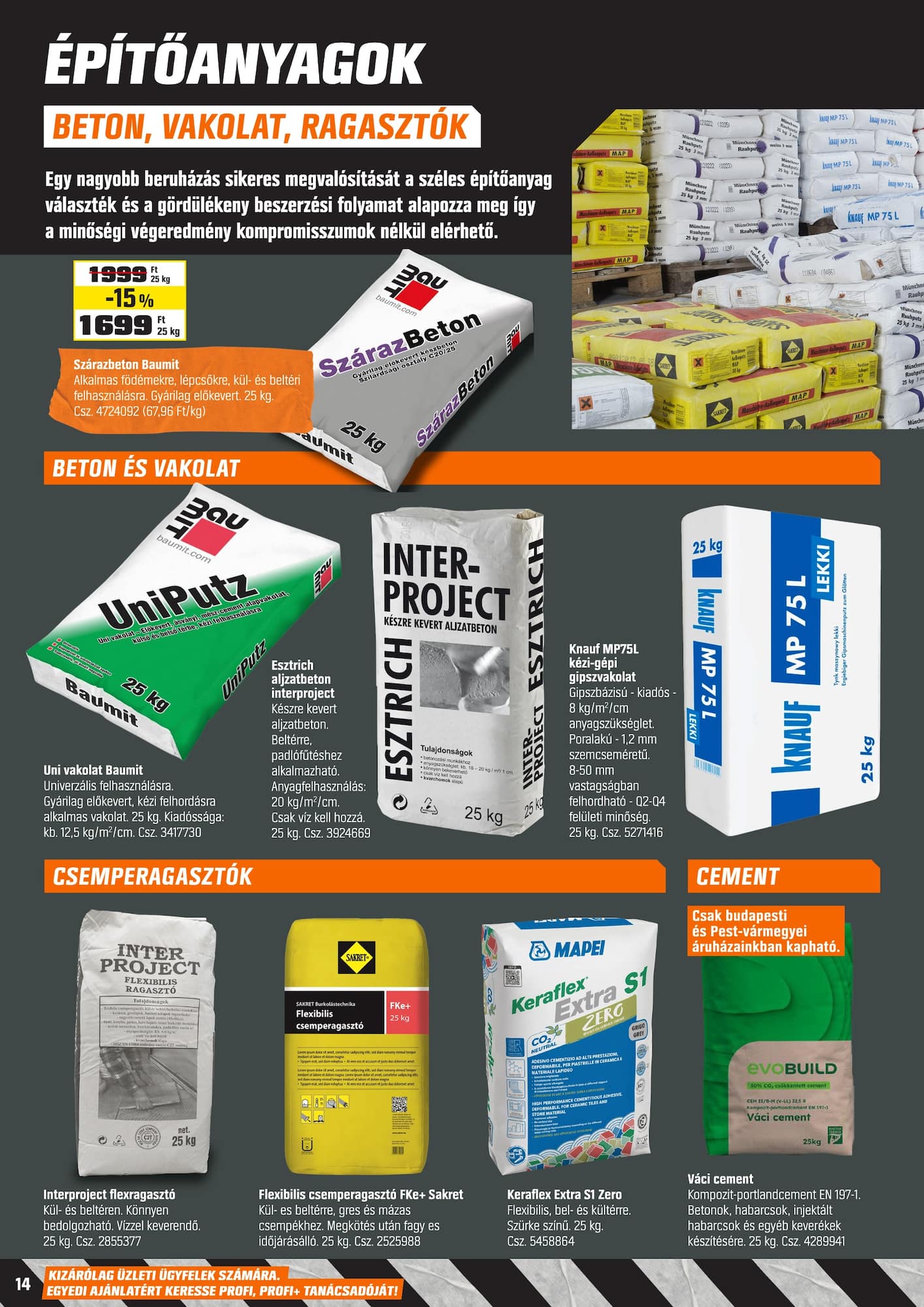 obi - OBI Pro akciós újság, érvényes 2026.03.17. - 2026.06.21. - page: 14