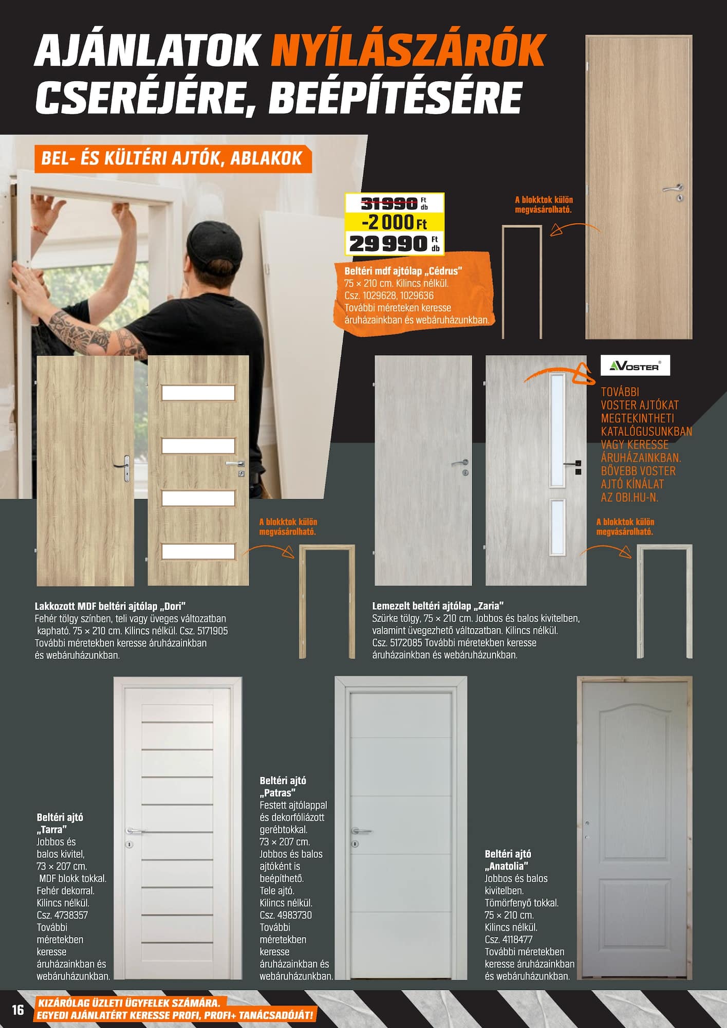 obi - OBI Pro akciós újság, érvényes 2026.03.17. - 2026.06.21. - page: 16