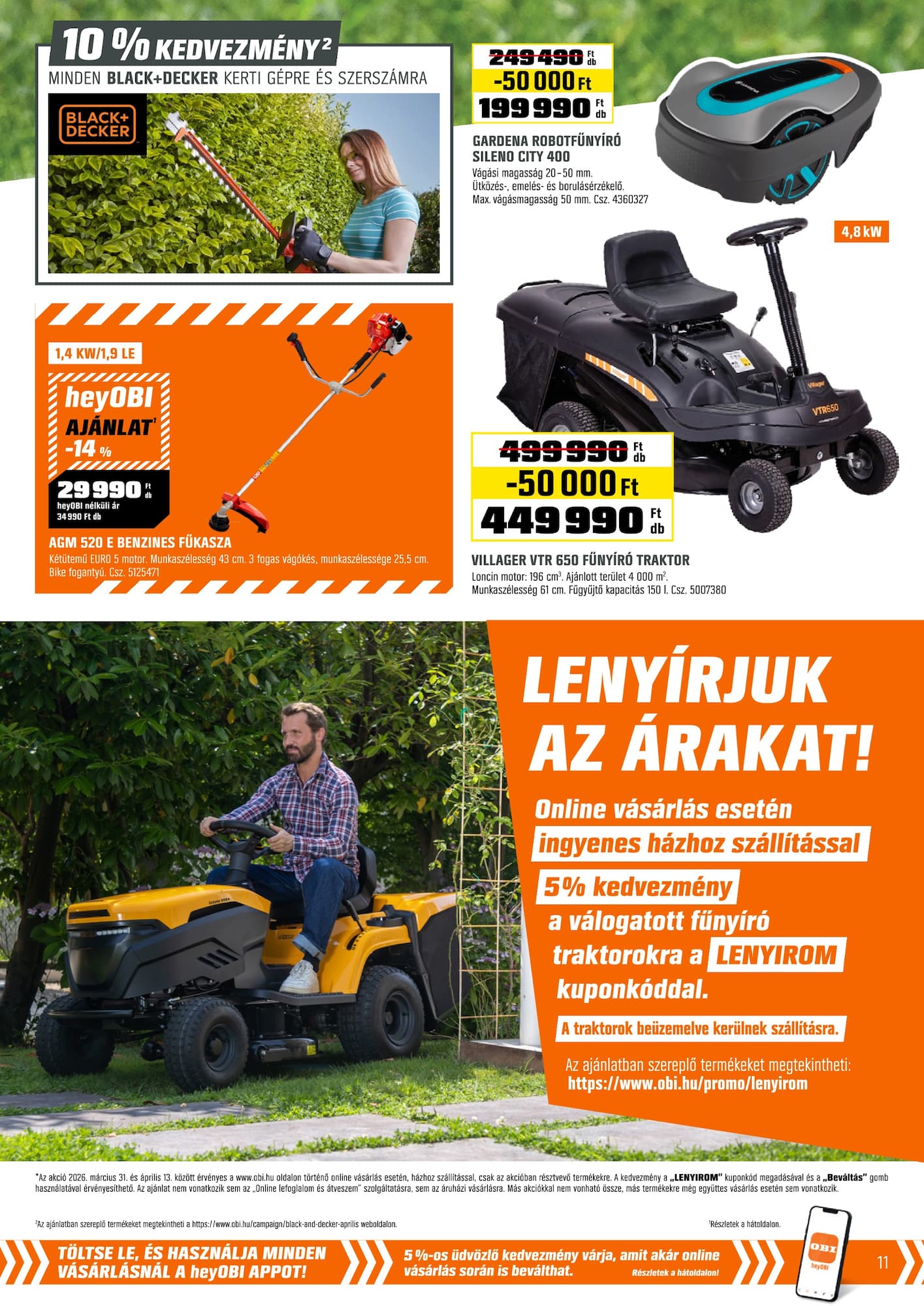 obi - OBI akciós újság, érvényes 2026.03.31. - 2026.04.26. - page: 11