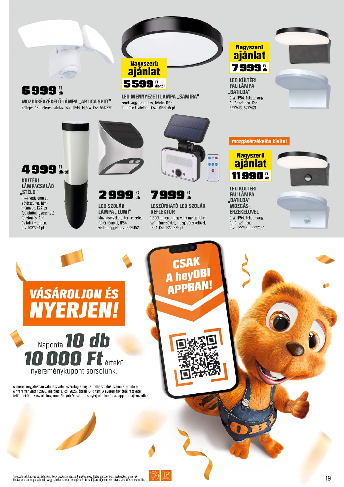 obi - OBI akciós újság, érvényes 2026.03.31. - 2026.04.26. - page: 19