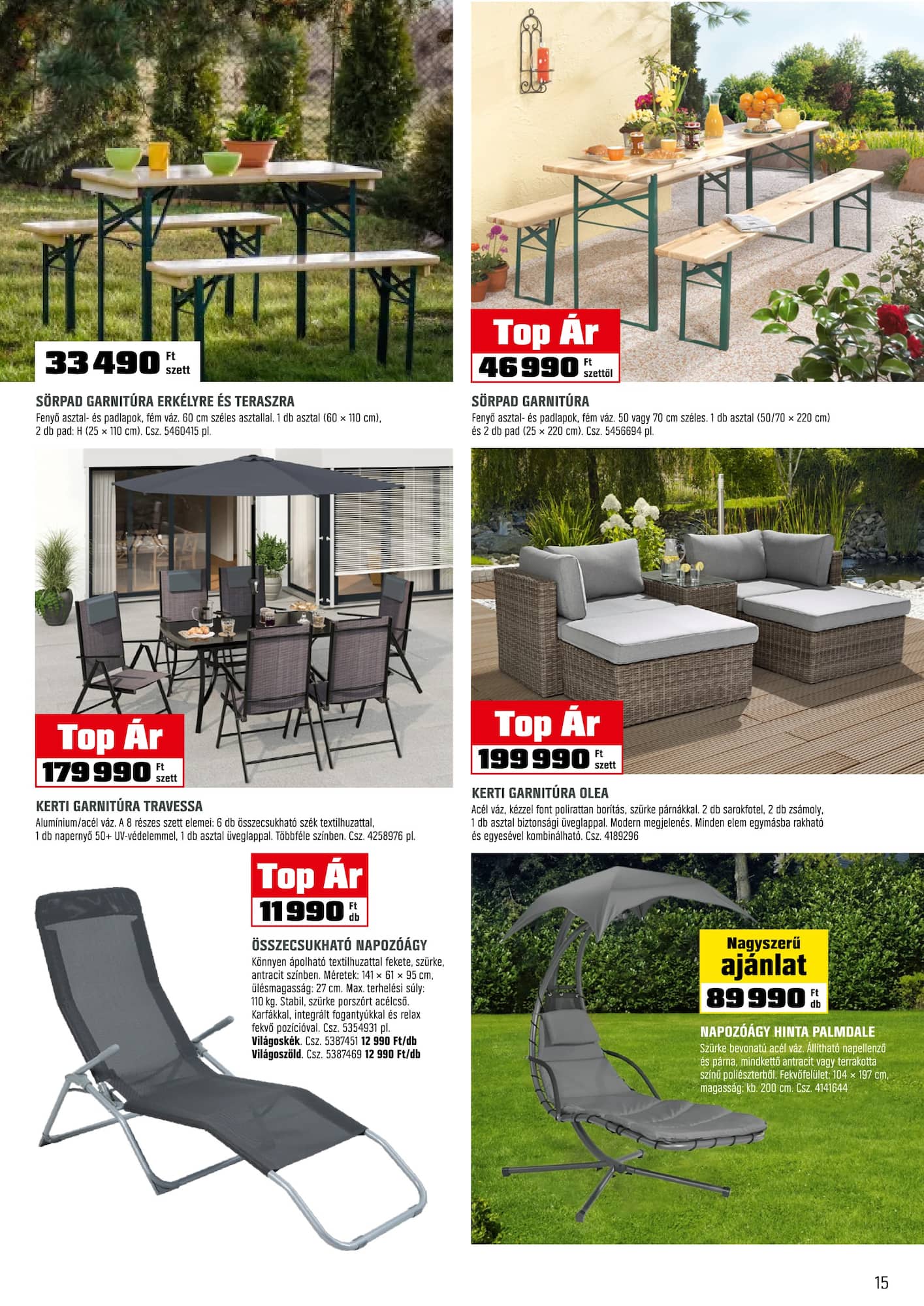 obi - OBI akciós újság, érvényes 2026.03.31. - 2026.04.26. - page: 15