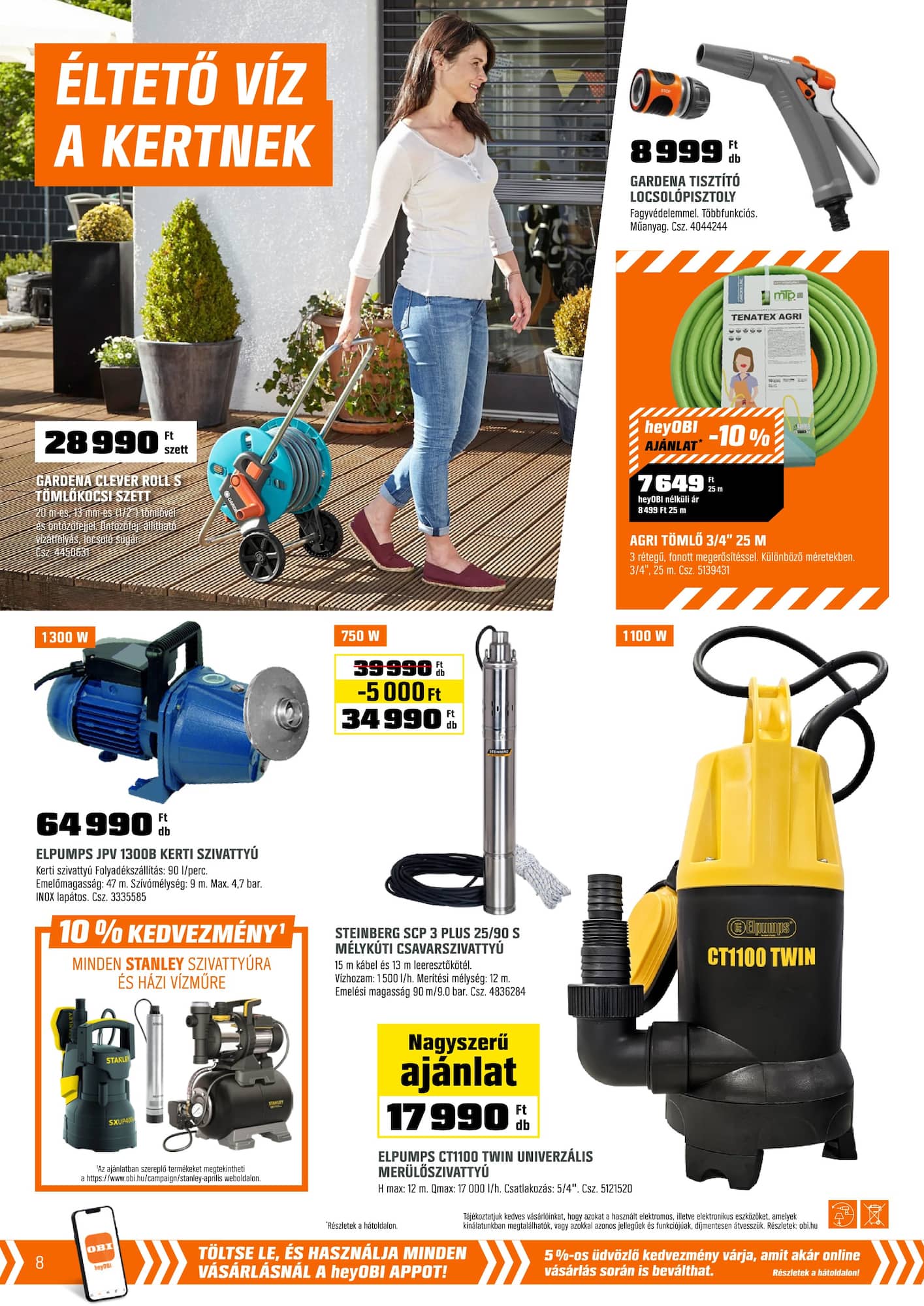 obi - OBI akciós újság, érvényes 2026.03.31. - 2026.04.26. - page: 8