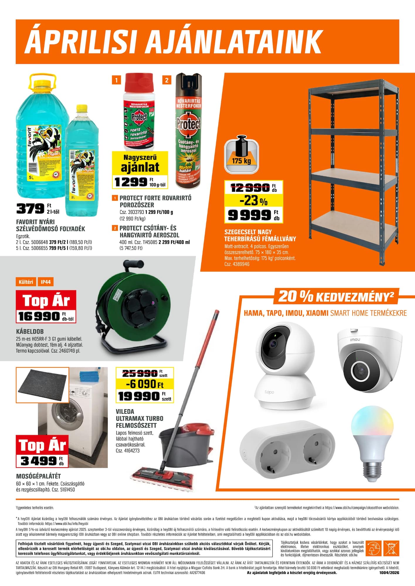obi - OBI akciós újság, érvényes 2026.03.31. - 2026.04.26. - page: 40