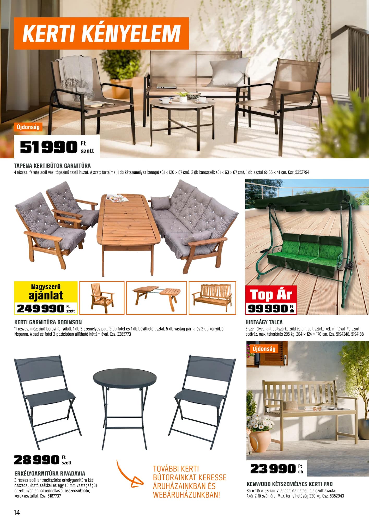 obi - OBI akciós újság, érvényes 2026.03.31. - 2026.04.26. - page: 14