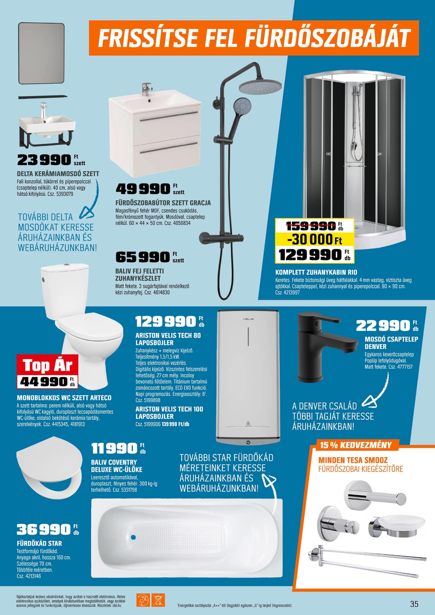 obi - OBI akciós újság, érvényes 2026.03.31. - 2026.04.26. - page: 35
