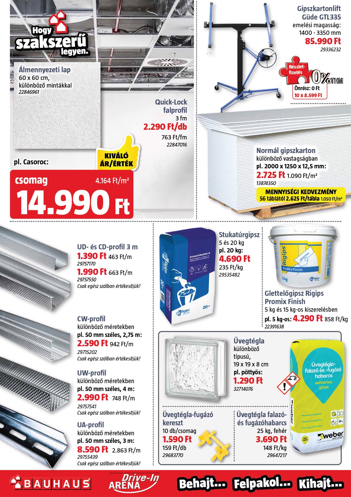 bauhaus - BAUHAUS akciós újság, érvényes 11.06. - 12.02. - page: 38