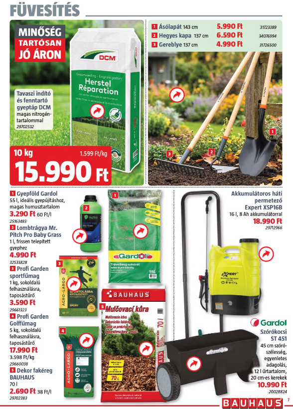 bauhaus - Aktuális BAUHAUS szórólap érvényes keddtől 2026.04.07.-től hétfőtől 2026.04.20.-ig - page: 7