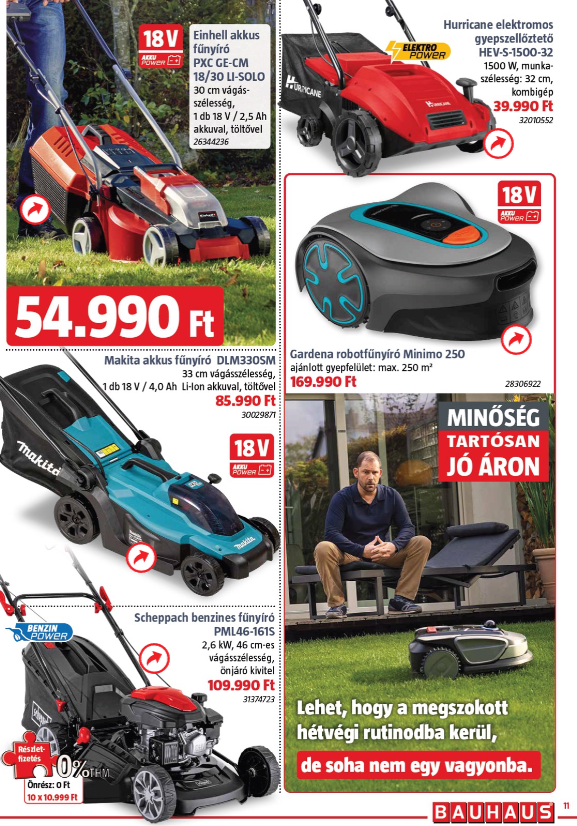bauhaus - Aktuális BAUHAUS szórólap érvényes keddtől 2026.04.07.-től hétfőtől 2026.04.20.-ig - page: 11