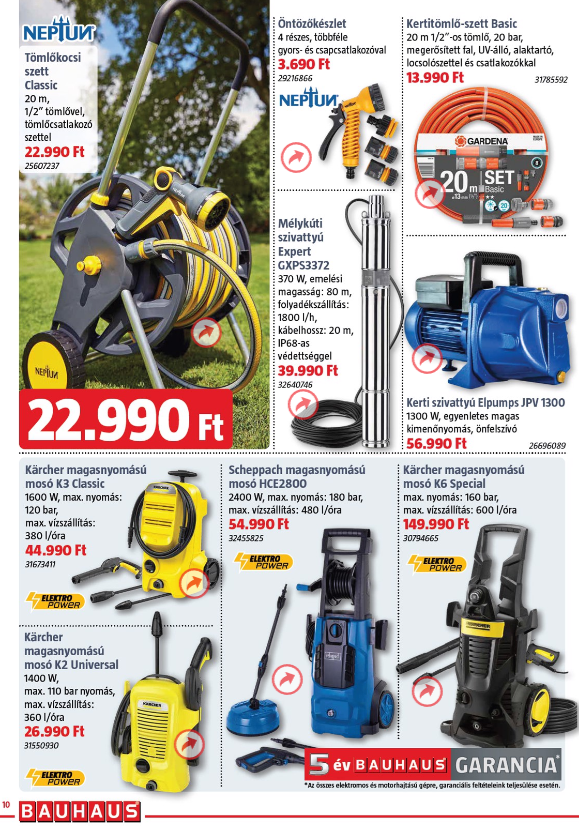 bauhaus - Aktuális BAUHAUS szórólap érvényes keddtől 2026.04.07.-től hétfőtől 2026.04.20.-ig - page: 10