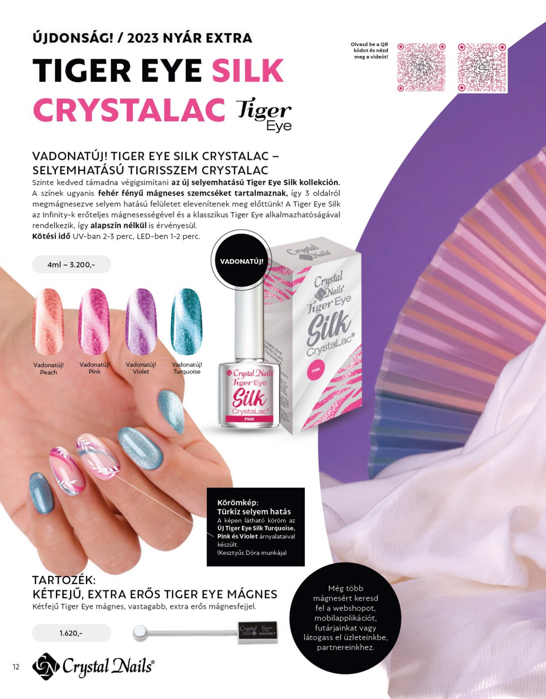 crystal-nails - Crystal Nails 2023 NYÁR EXTRA katalógus - page: 12