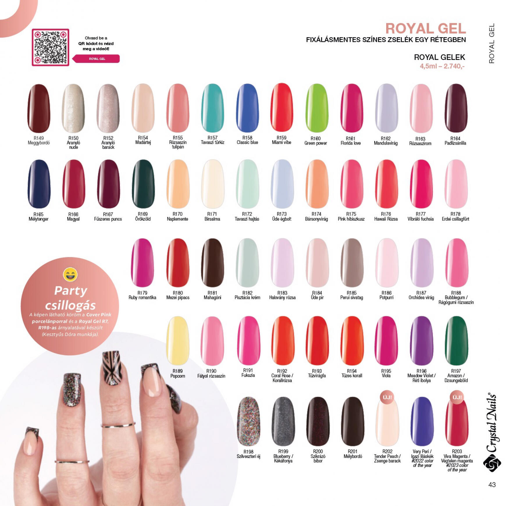 crystal-nails - Crystal Nails 2023/24 Nagykatalógus - page: 43