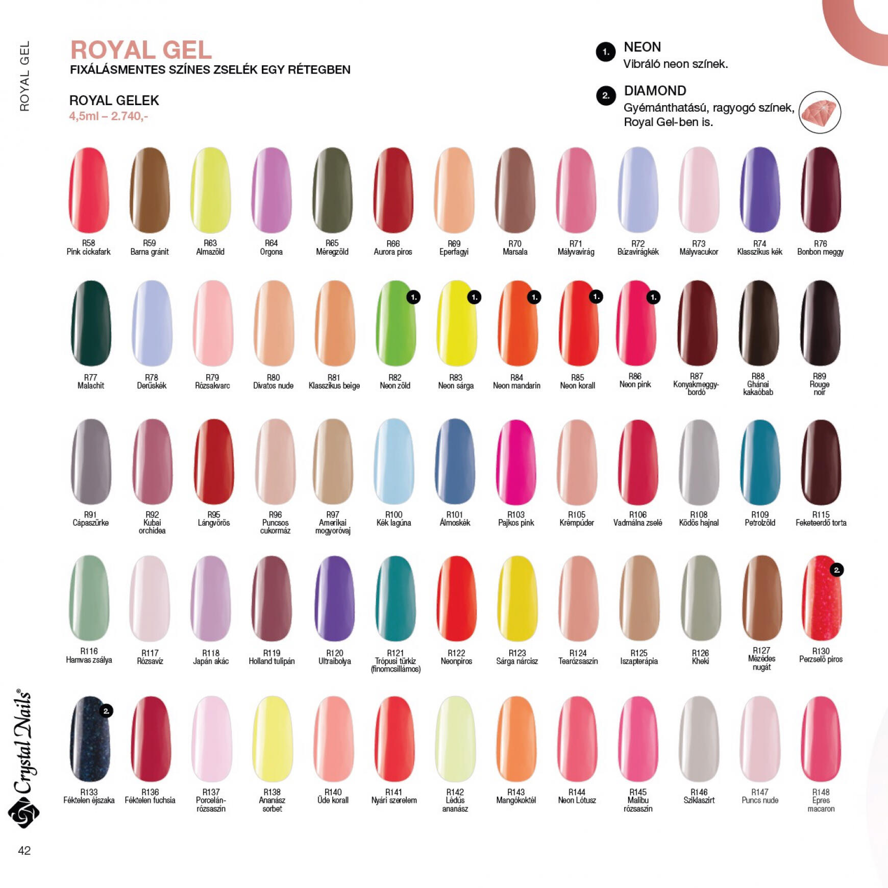 crystal-nails - Crystal Nails 2023/24 Nagykatalógus - page: 42