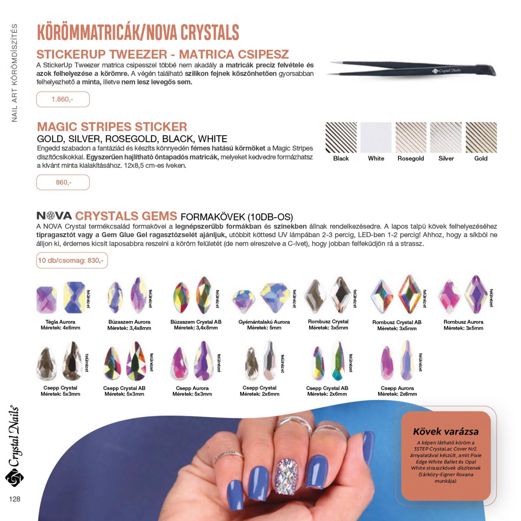crystal-nails - Aktuális újság Crystal Nails 05.01. - 12.31. - page: 128