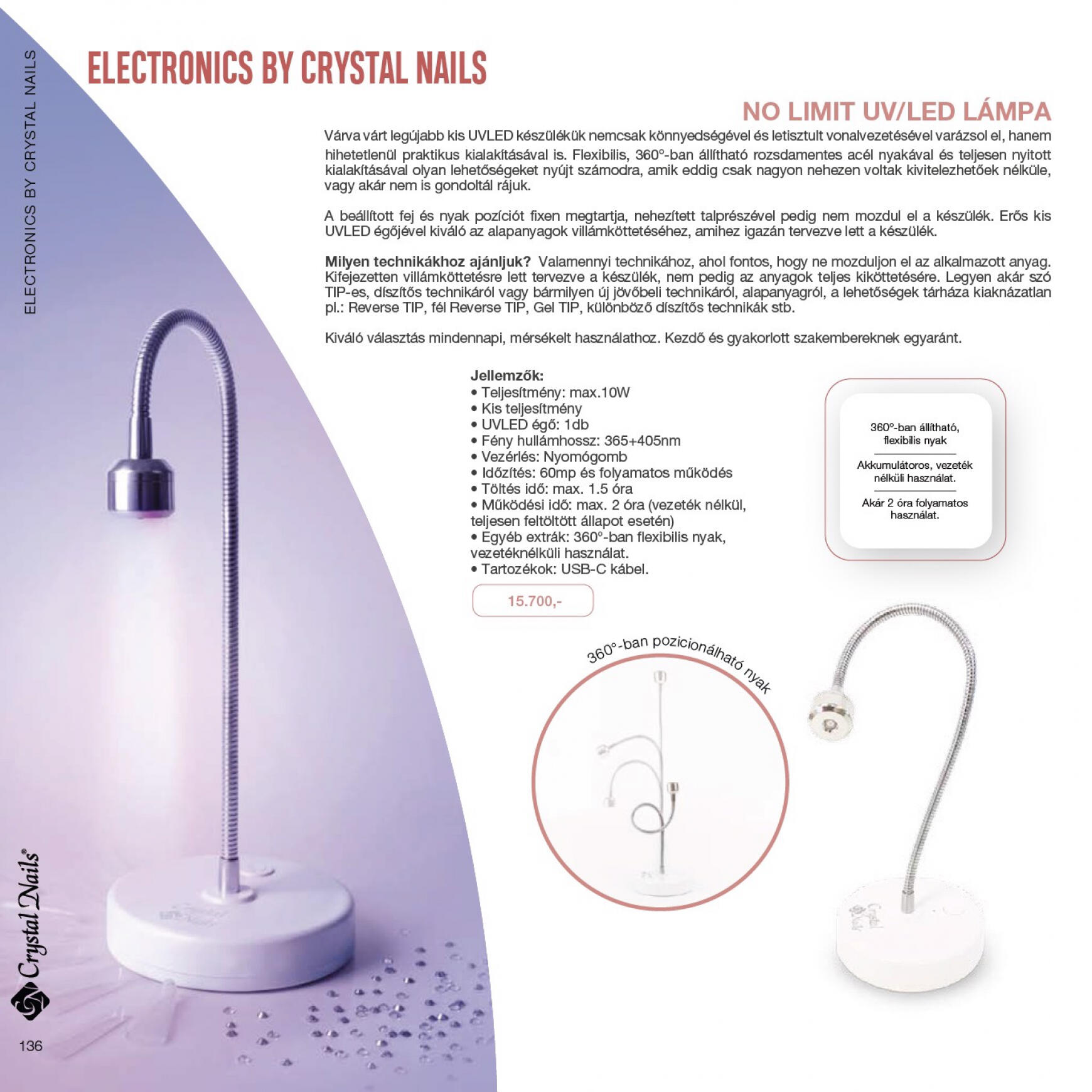 crystal-nails - Aktuális újság Crystal Nails 05.01. - 12.31. - page: 136