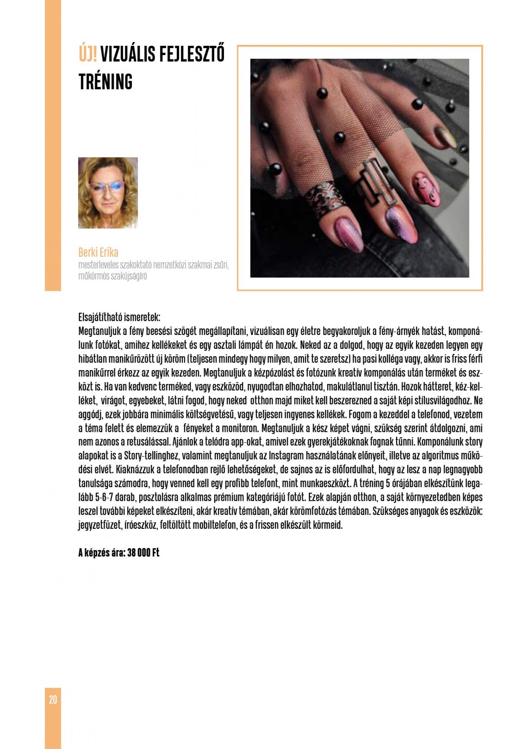 crystal-nails - Aktuális újság Crystal Nails - Tavasz/Nyár 05.01. - 08.31. - page: 20