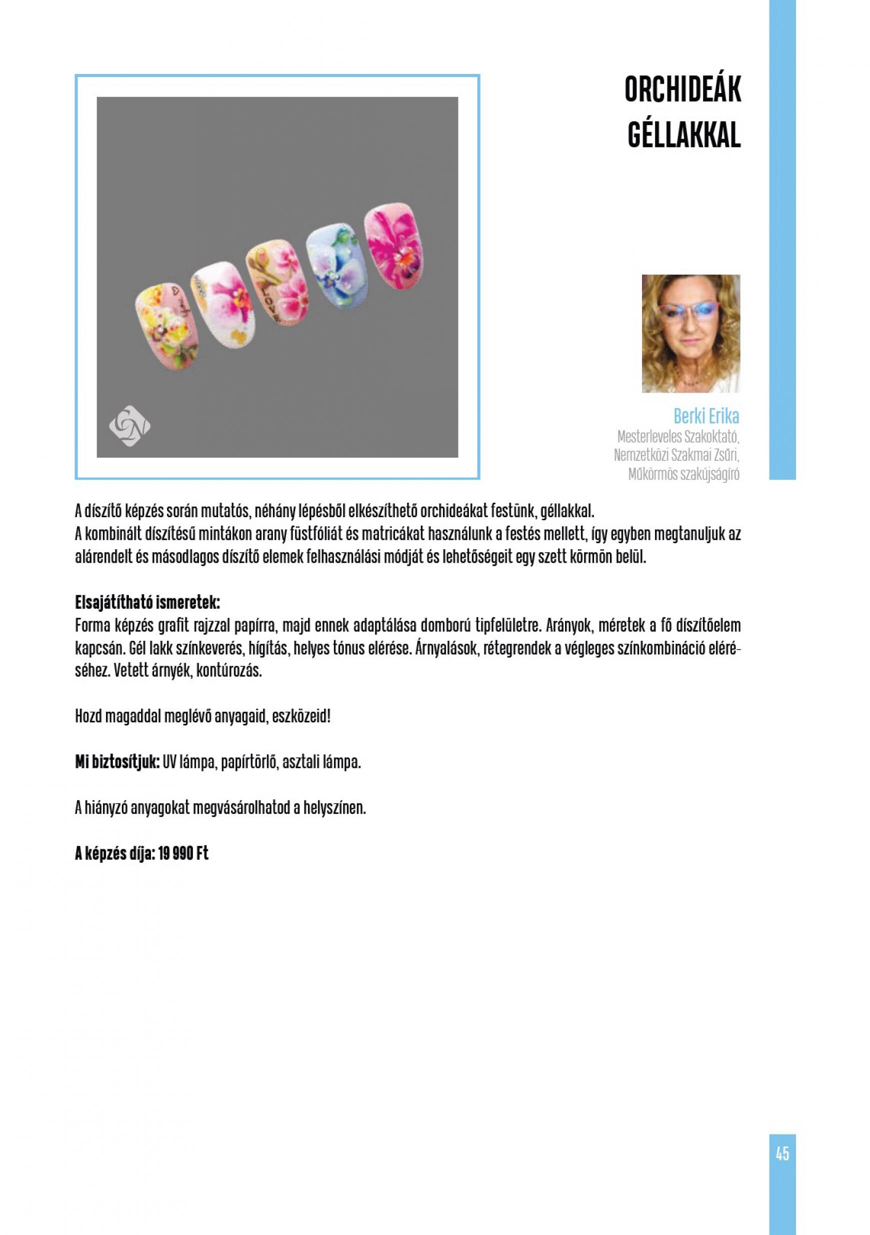 crystal-nails - Aktuális újság Crystal Nails - Tavasz/Nyár 05.01. - 08.31. - page: 45