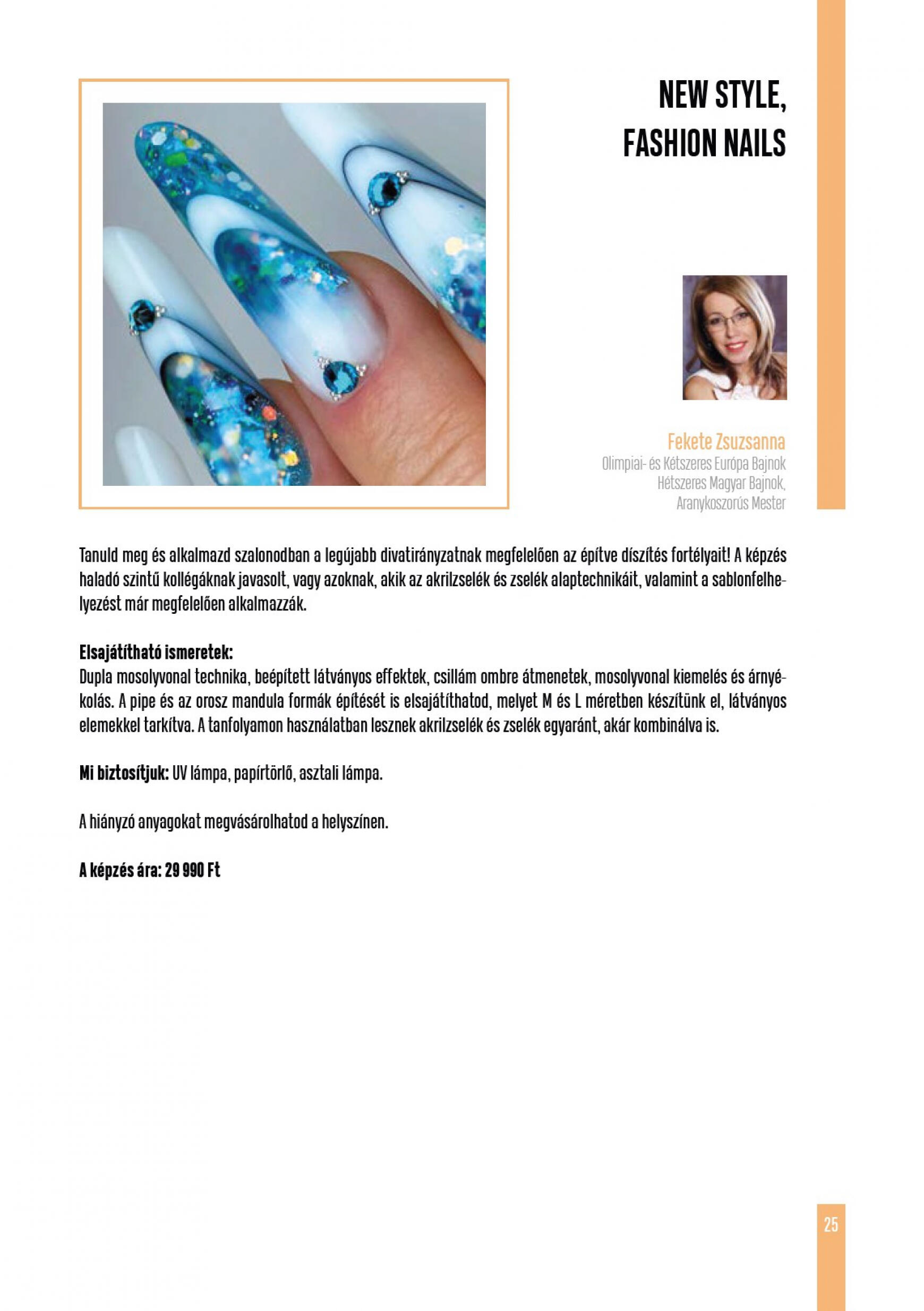 crystal-nails - Aktuális újság Crystal Nails - Tavasz/Nyár 05.01. - 08.31. - page: 25