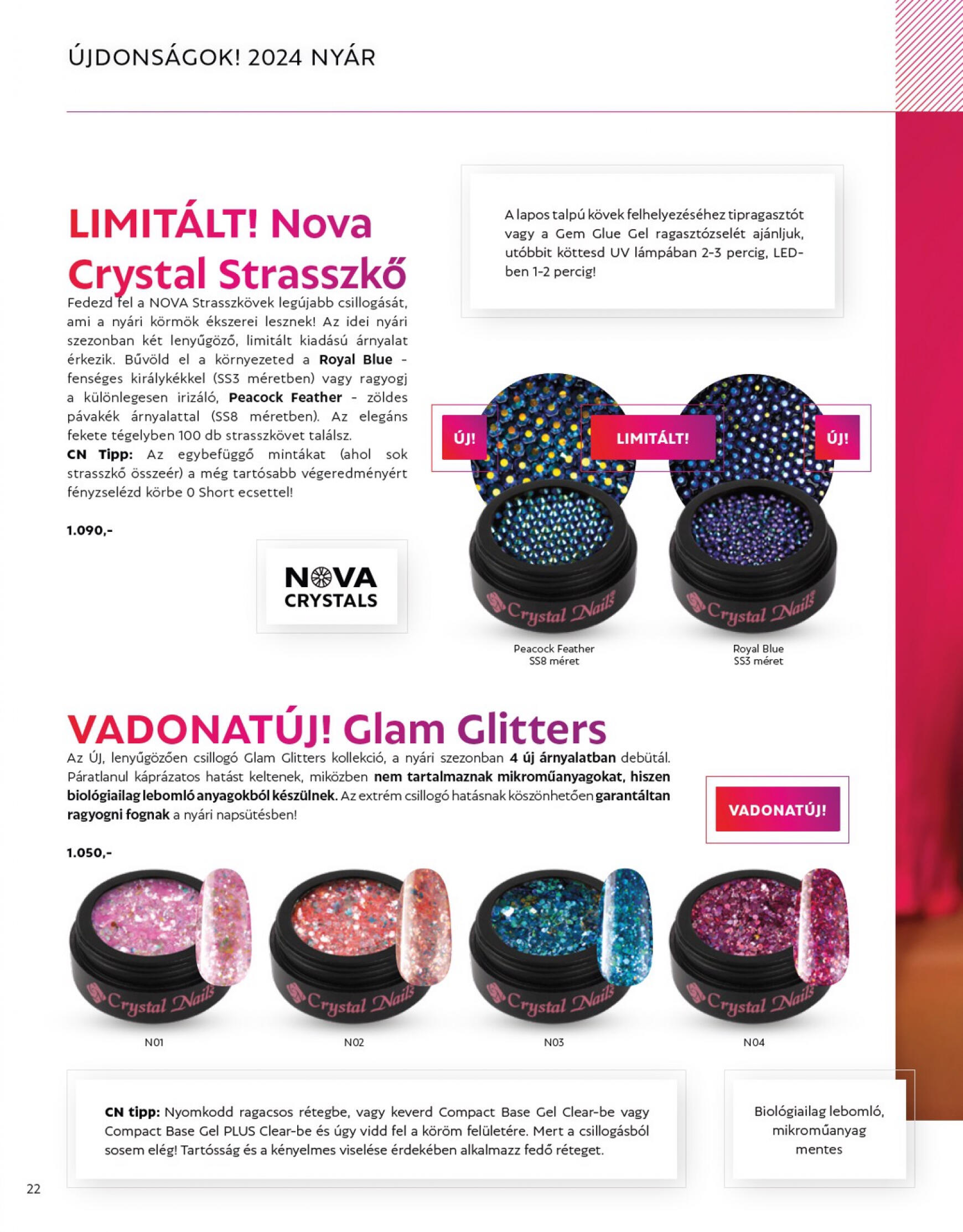 crystal-nails - Aktuális újság Crystal Nails - Nyár 08.01. - 08.31. - page: 22