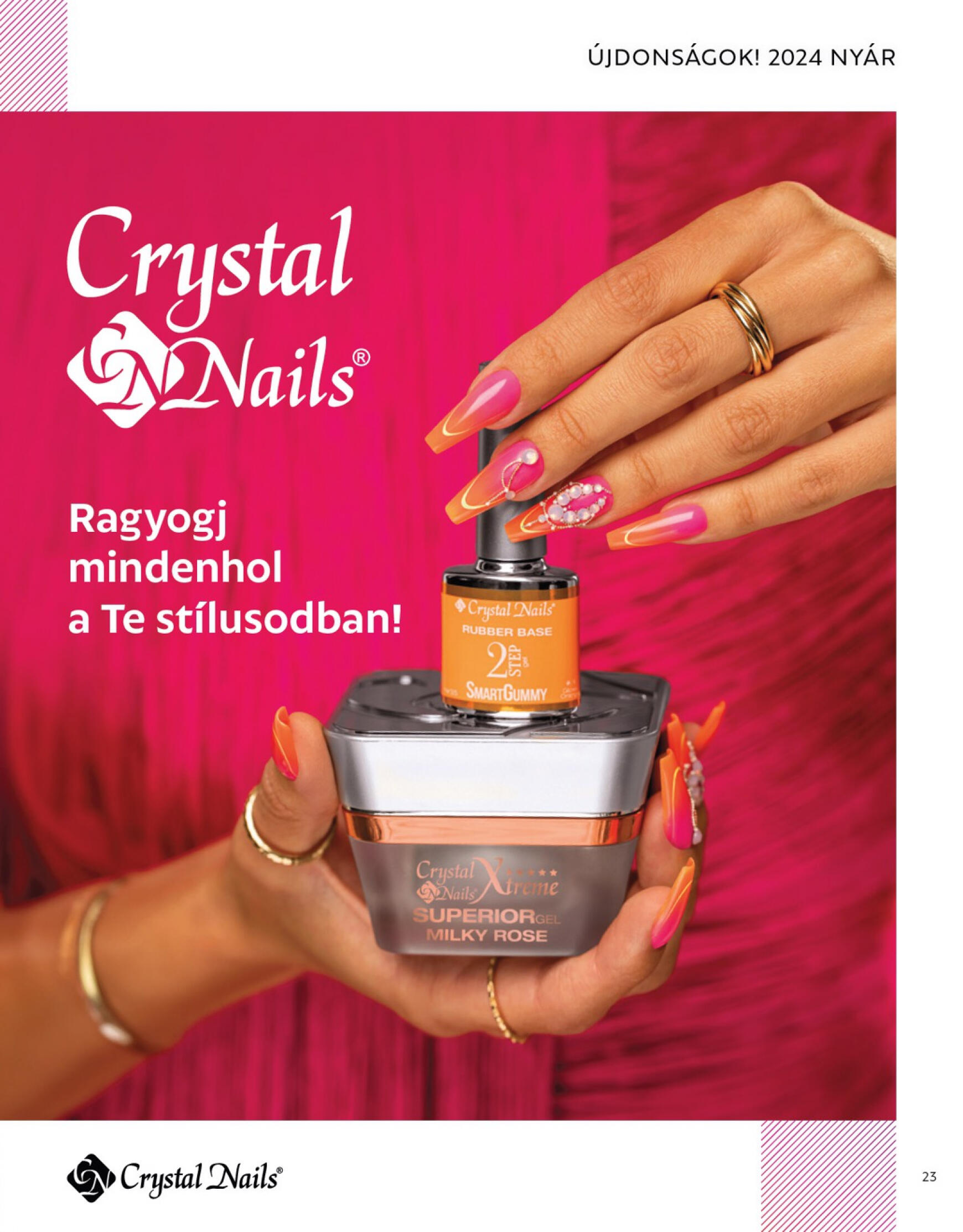 crystal-nails - Aktuális újság Crystal Nails - Nyár 08.01. - 08.31. - page: 23