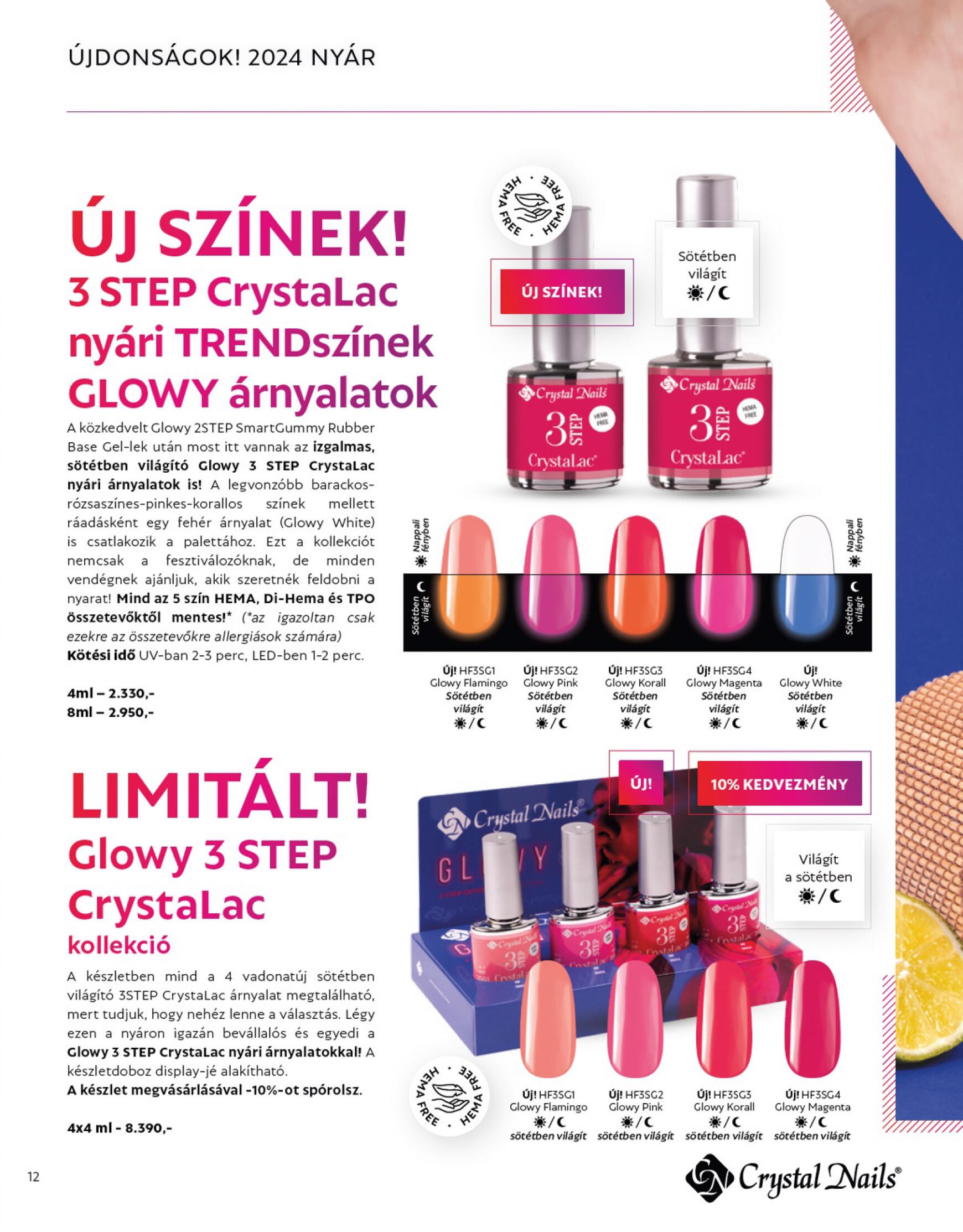 crystal-nails - Aktuális újság Crystal Nails - Nyár 08.01. - 08.31. - page: 12