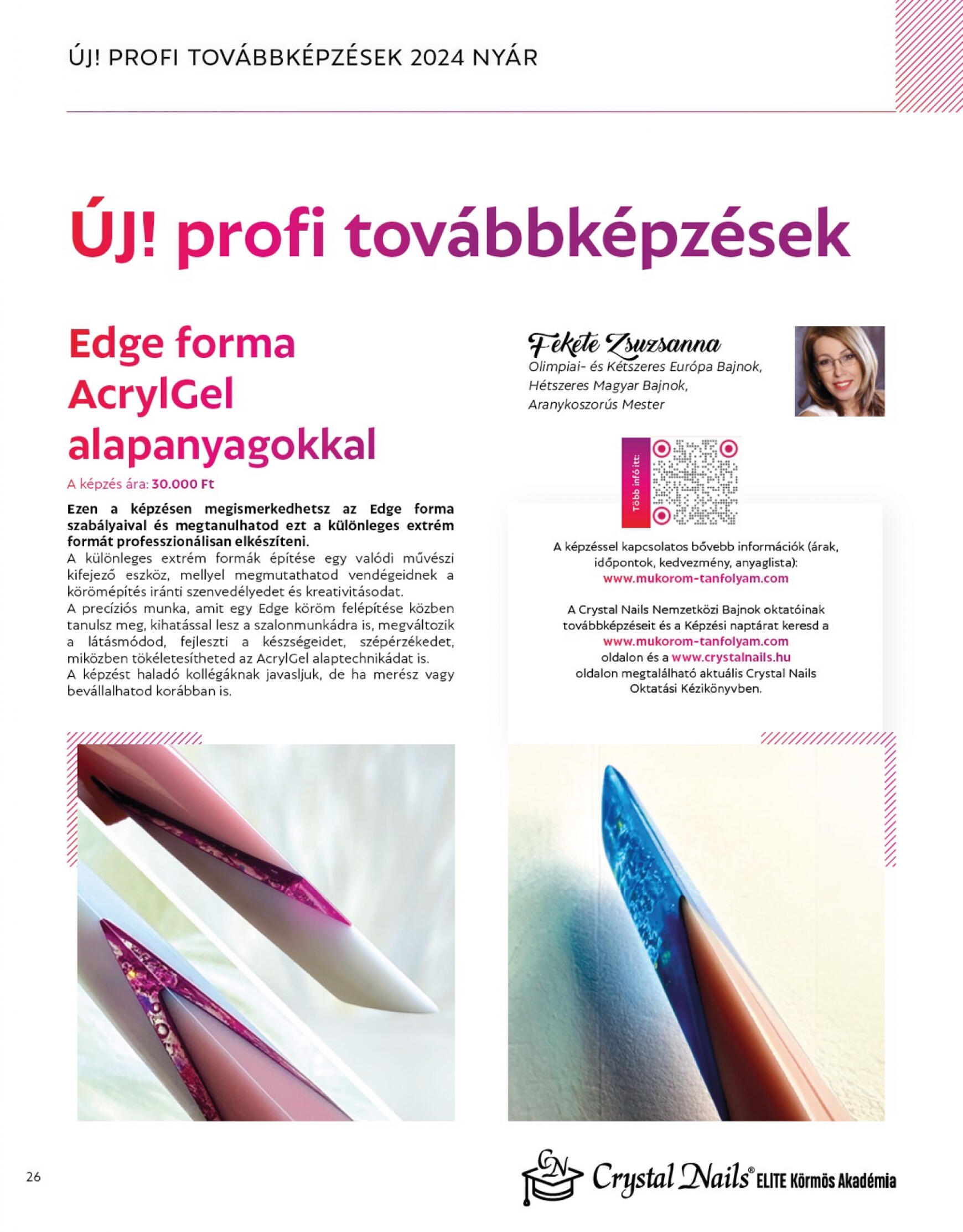 crystal-nails - Aktuális újság Crystal Nails - Nyár 08.01. - 08.31. - page: 26