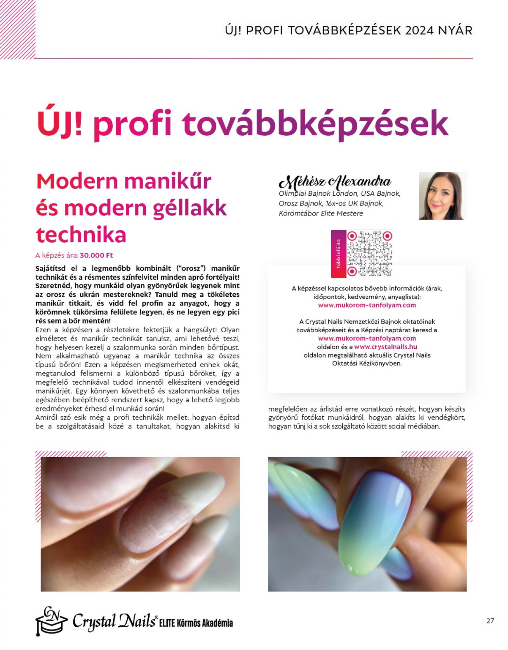 crystal-nails - Aktuális újság Crystal Nails - Nyár 08.01. - 08.31. - page: 27