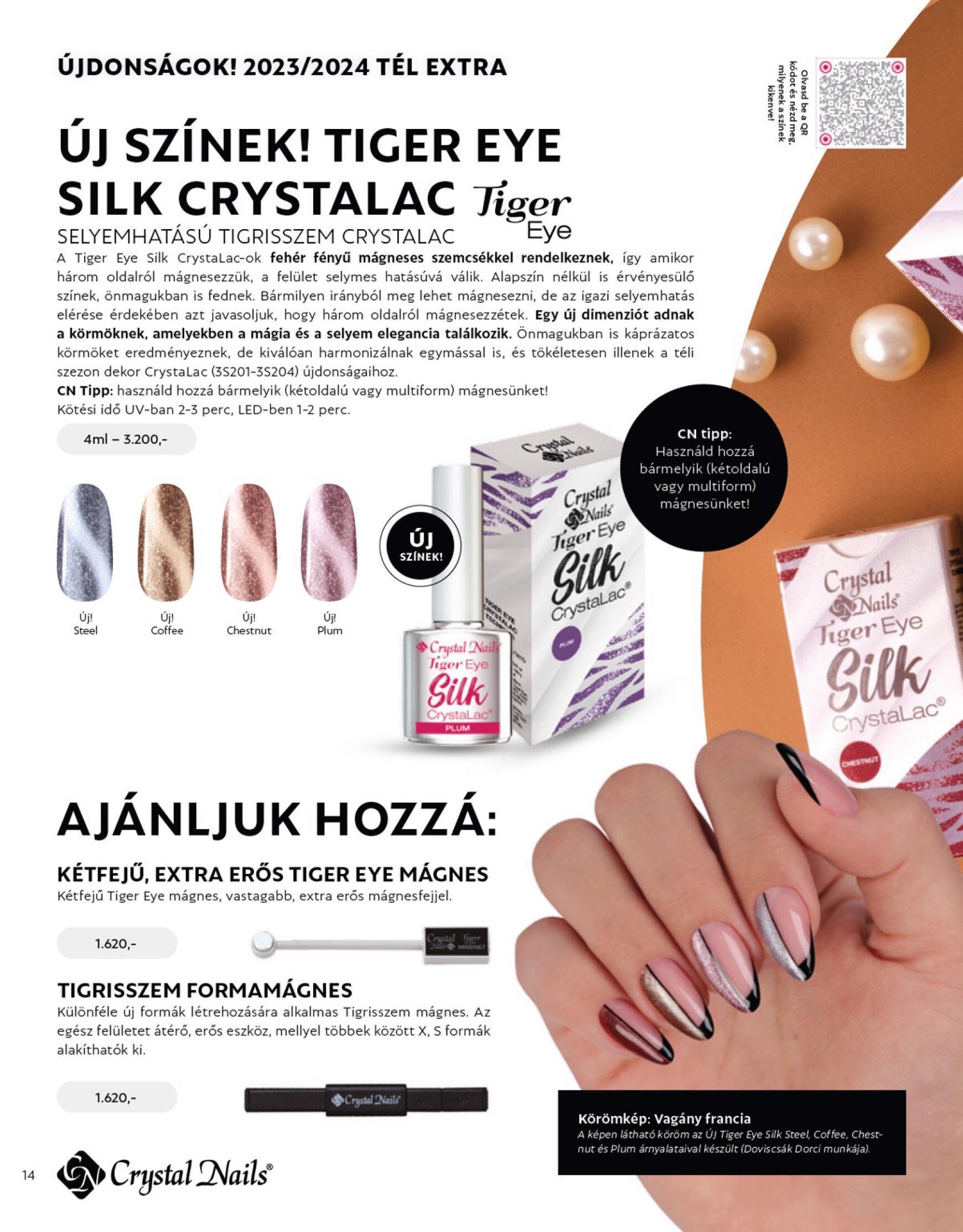 crystal-nails - Crystal Nails 2023/24 TÉL EXTRA katalógus dátumtól érvényes 2024.01.01. - page: 14