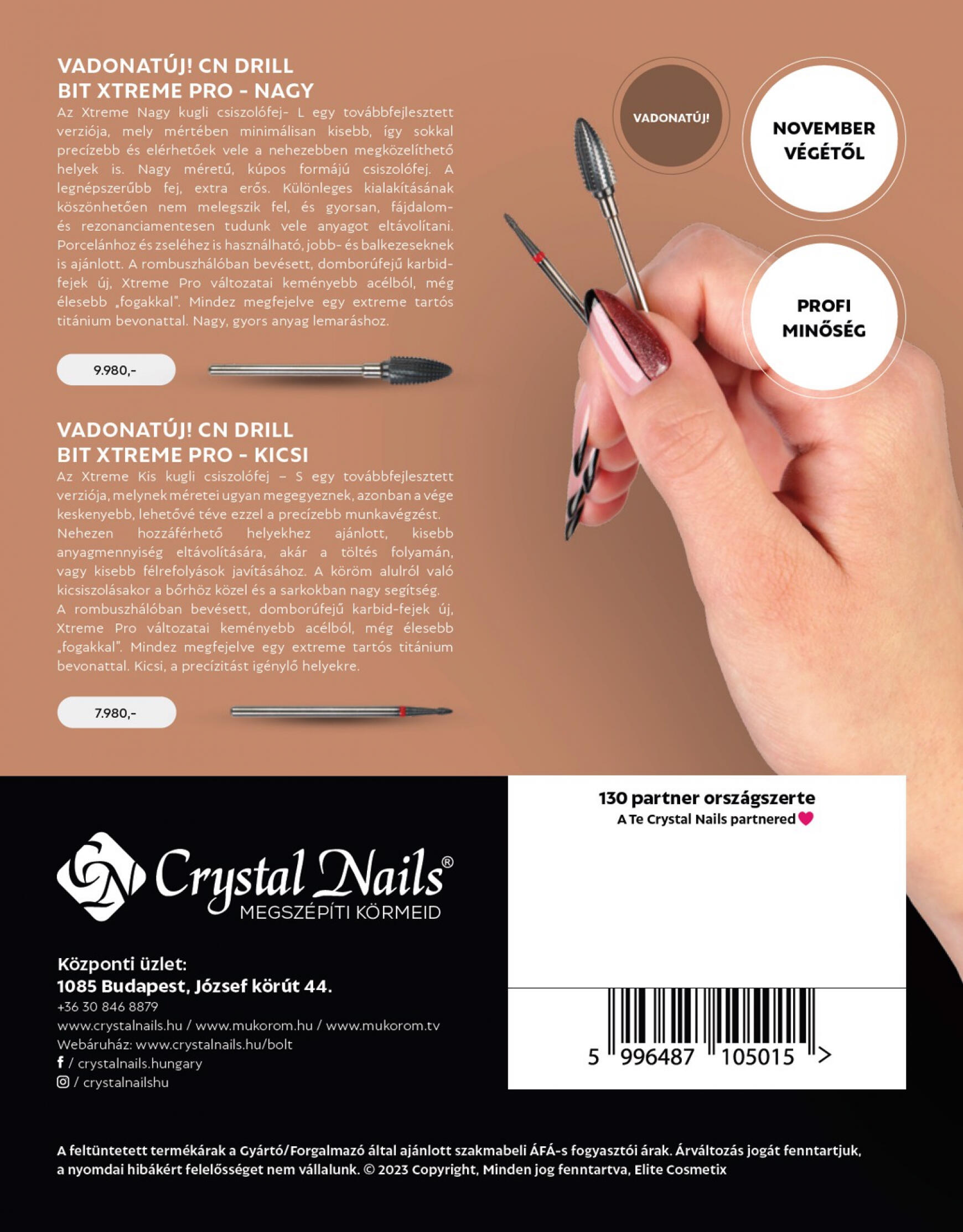crystal-nails - Crystal Nails 2023/24 TÉL EXTRA katalógus dátumtól érvényes 2024.01.01. - page: 28
