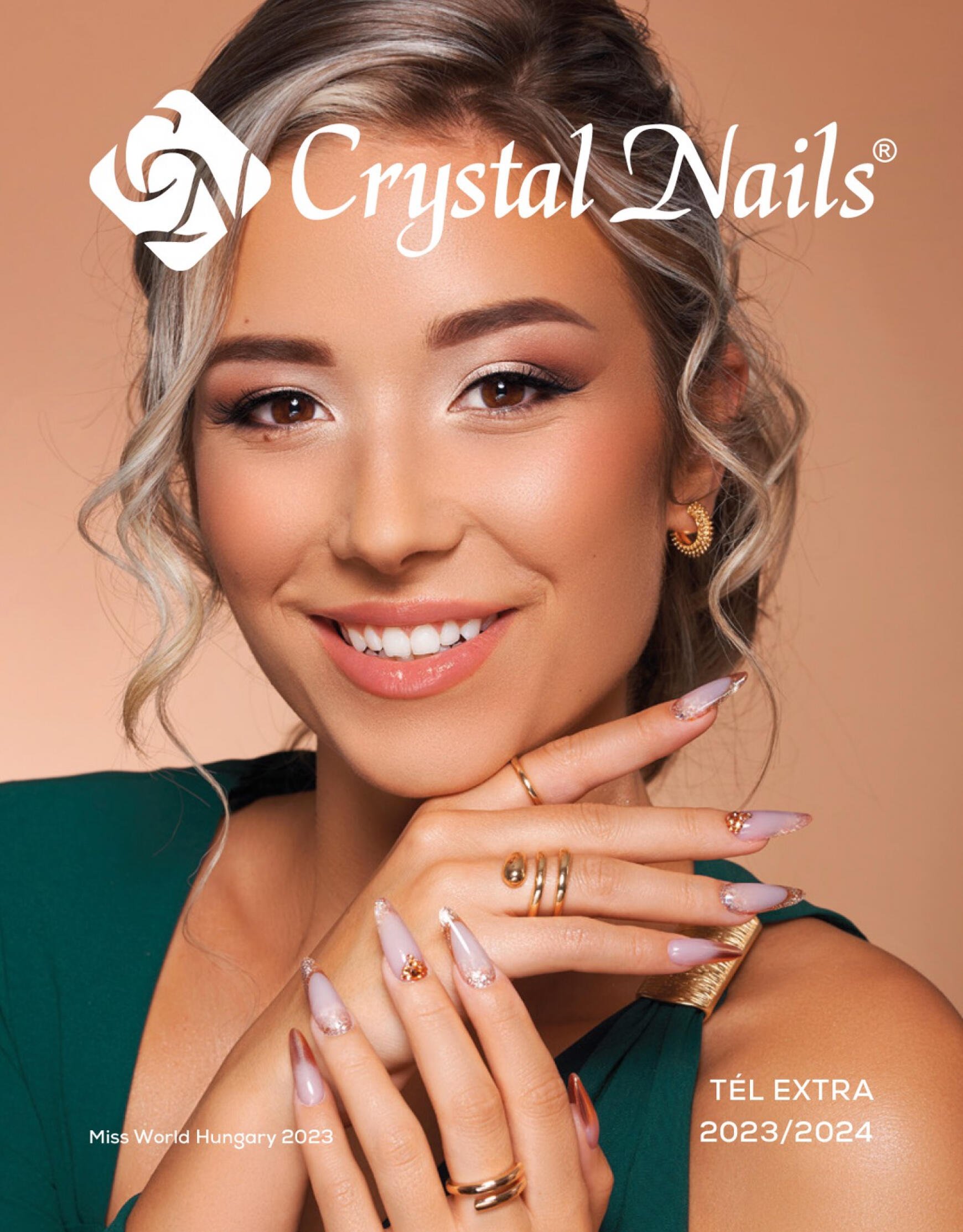 crystal-nails - Crystal Nails 2023/24 TÉL EXTRA katalógus dátumtól érvényes 2024.01.01. - page: 1