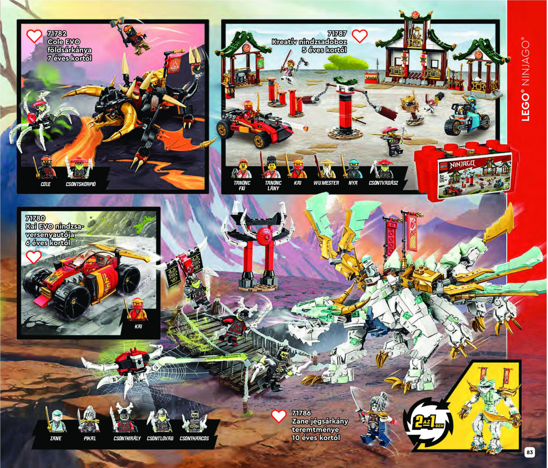 kockaaruhaz - LEGO Katalógus 2023 - page: 83