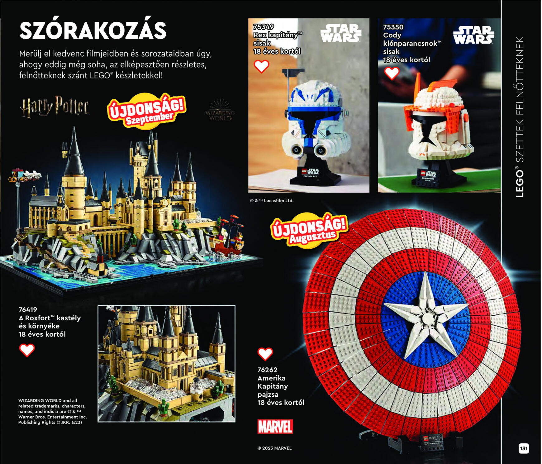 kockaaruhaz - LEGO Katalógus 2023 - page: 131