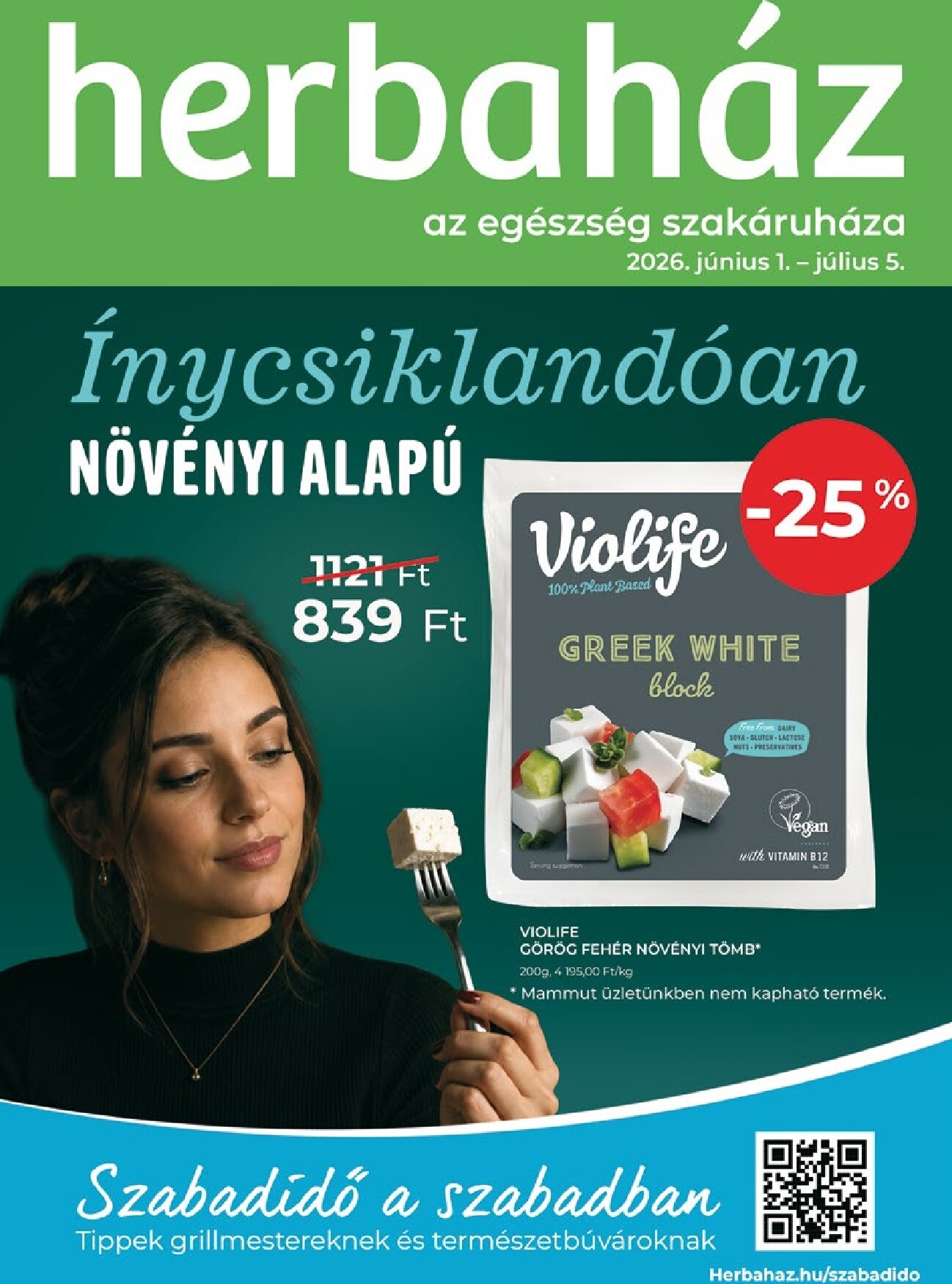 herbahaz - Aktuális Herbaház szórólap érvényes hétfőtől 2026.06.01.-től vasárnaptól 2026.07.05.-ig