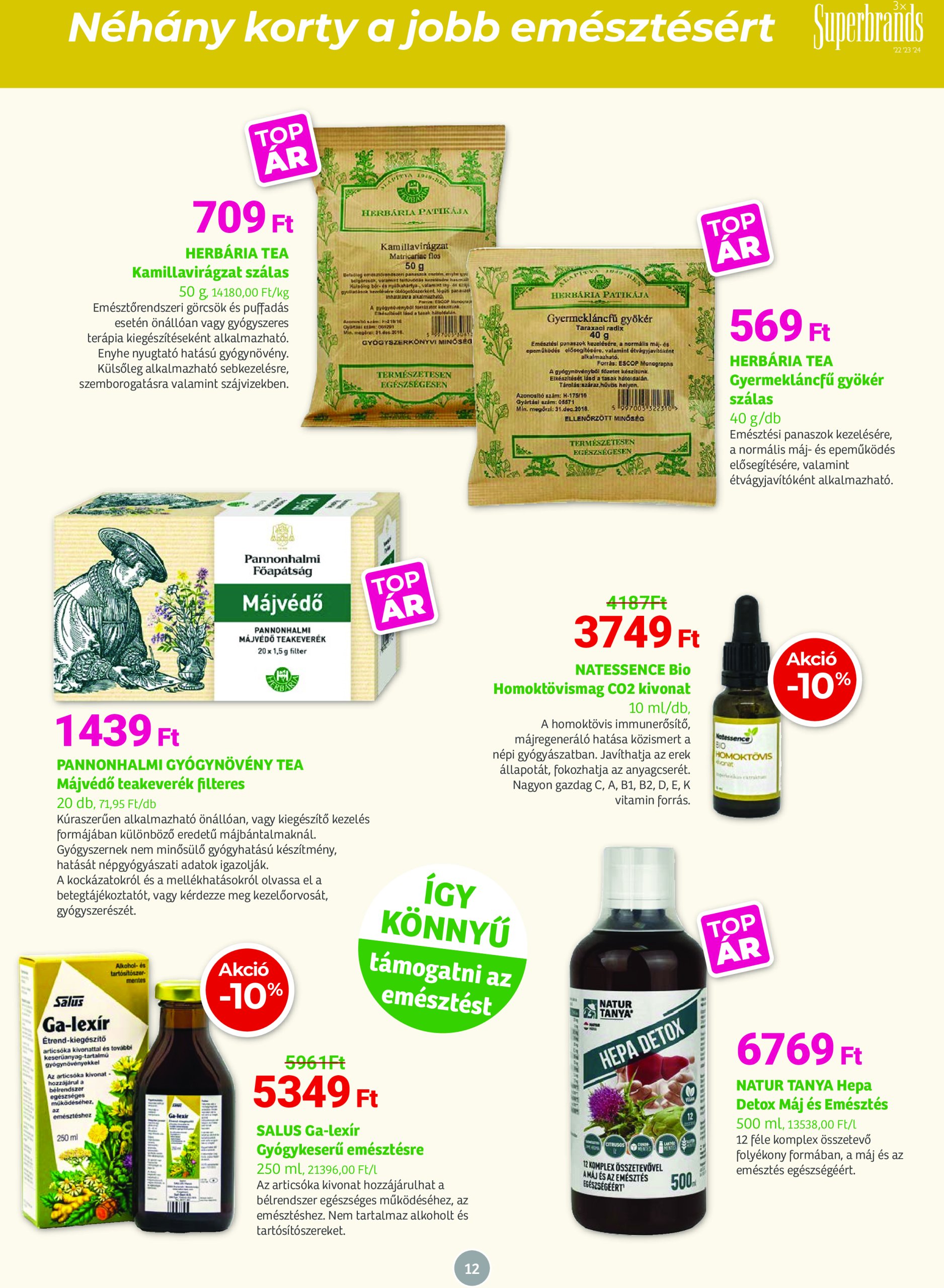herbahaz - Herbaház akciós újság, érvényes 05.05. - 06.01. - page: 12